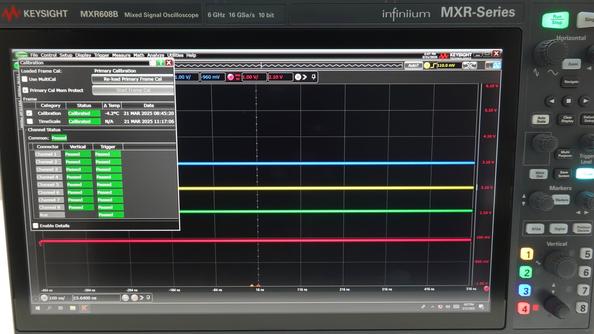 Keysight MXR608B Infiniium MXR-Series Real-Time Oscilloscope