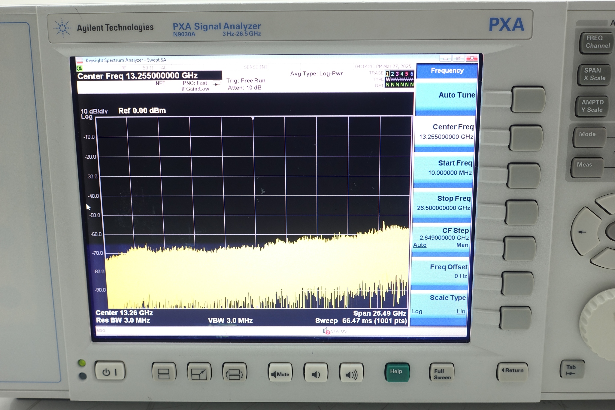 Keysight N9030A-526 3 Hz to 26.5 GHz