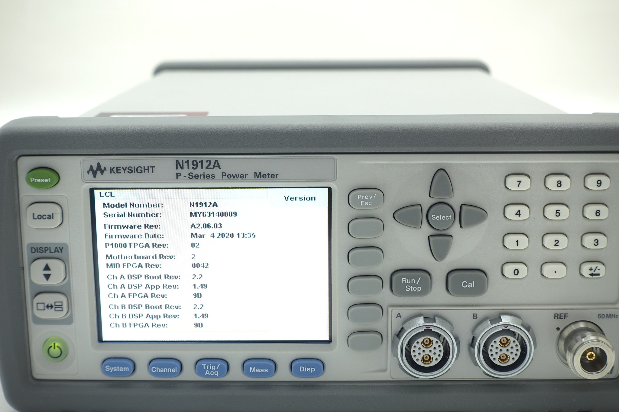 Keysight N1912A-101 Power Meter / P-Series / Dual Channel