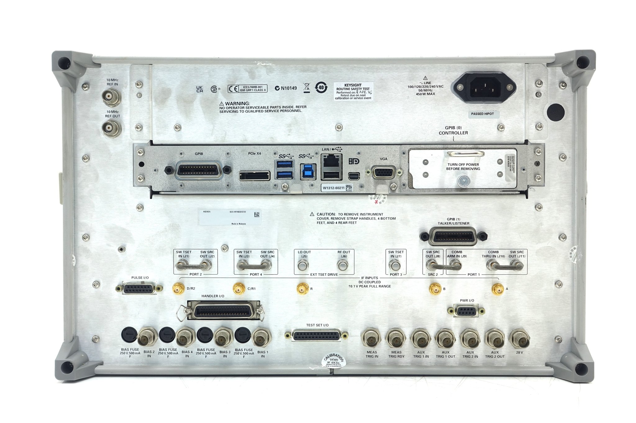 Keysight N5242A-400 4-port / Configurable Test Set / Internal Second Source Keysight N5242A-400 4-port / Configurable Test Set / Internal Second Source