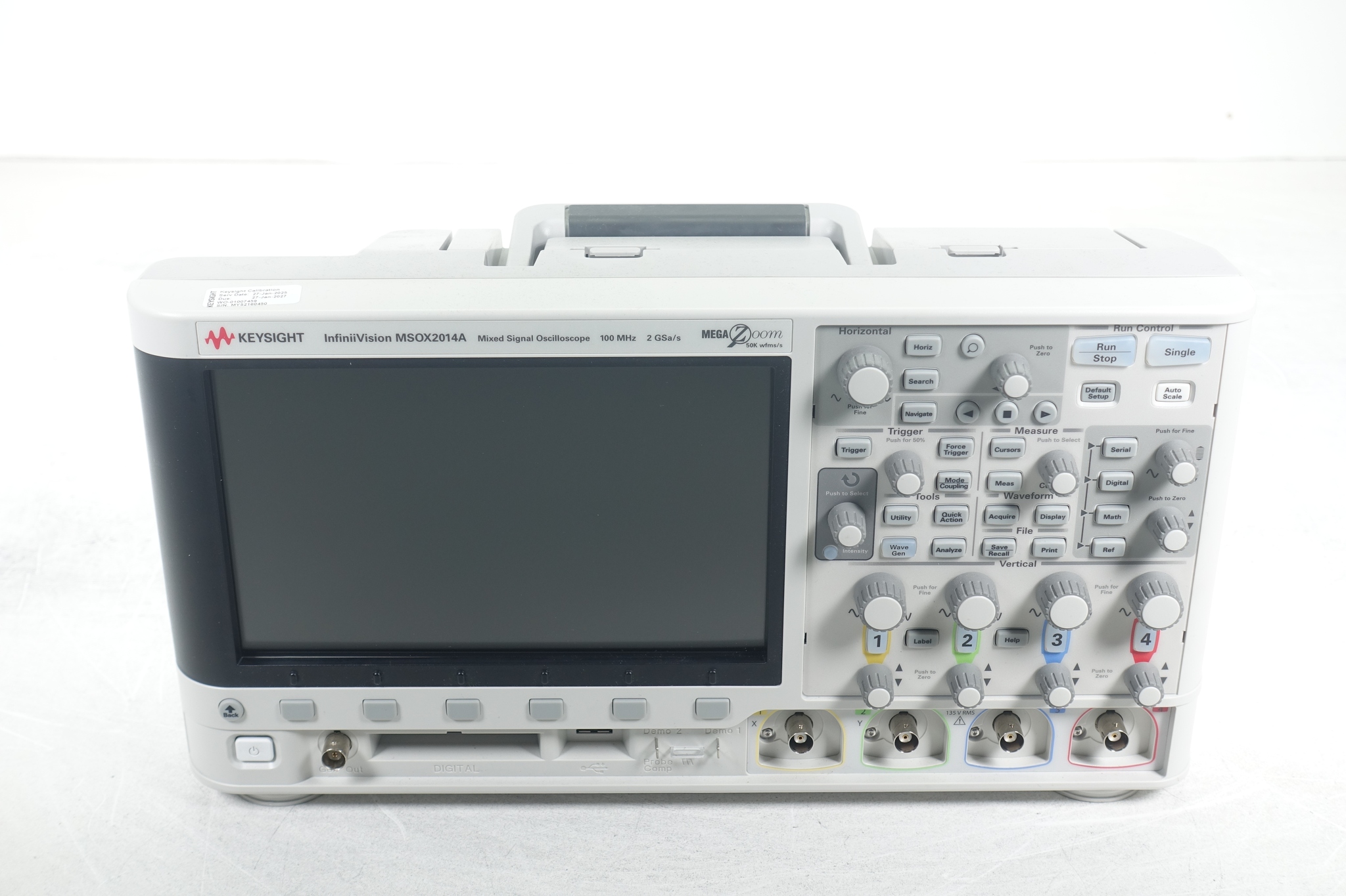Keysight MSOX2014A Oscilloscope / Mixed Signal / 4-channel / 100MHz