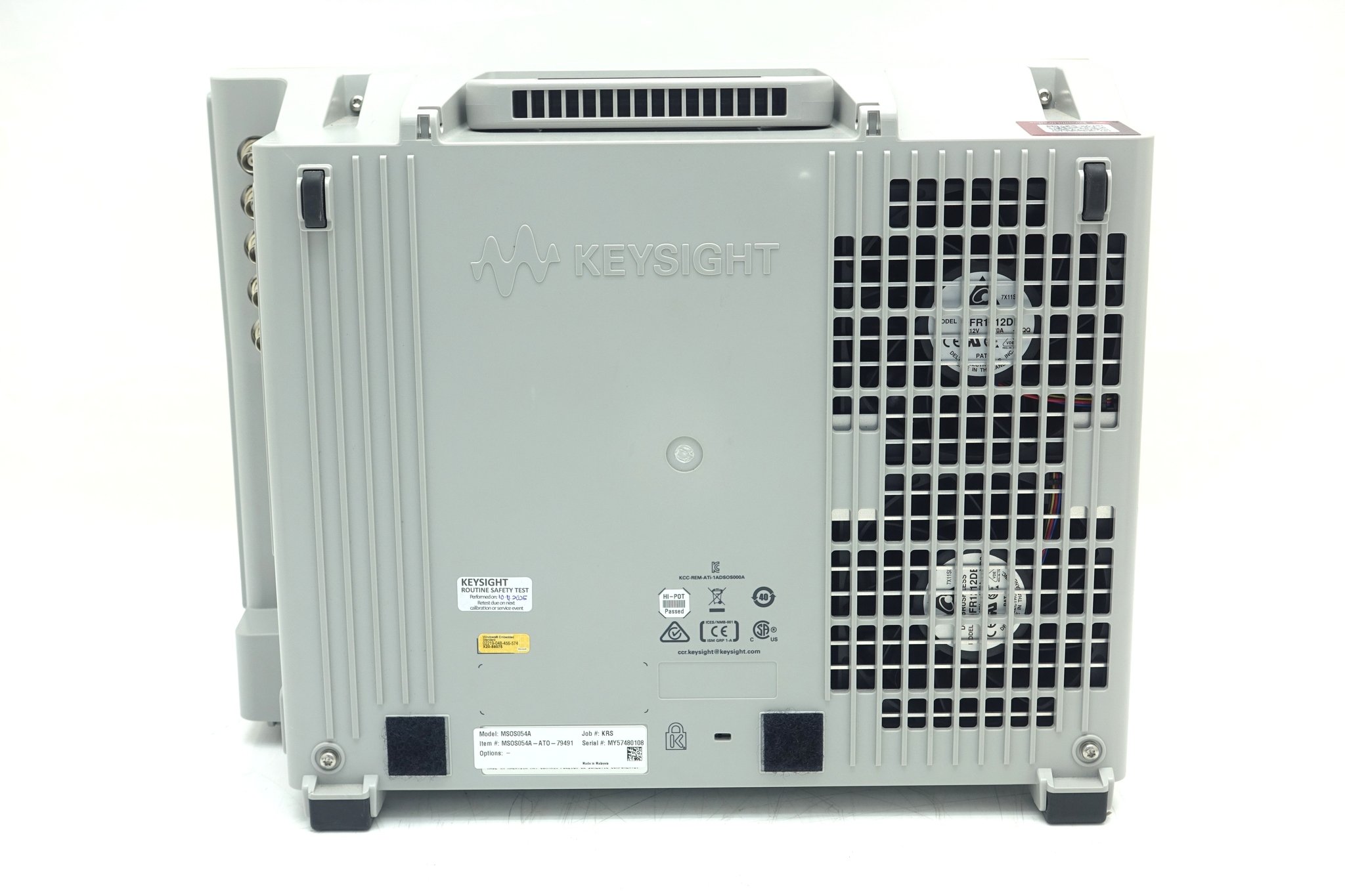 Keysight MSOS054A High-Definition Oscilloscope / 500 MHz / 4 Analog Plus 16 Digital Channels Keysight MSOS054A High-Definition Oscilloscope / 500 MHz / 4 Analog Plus 16 Digital Channels