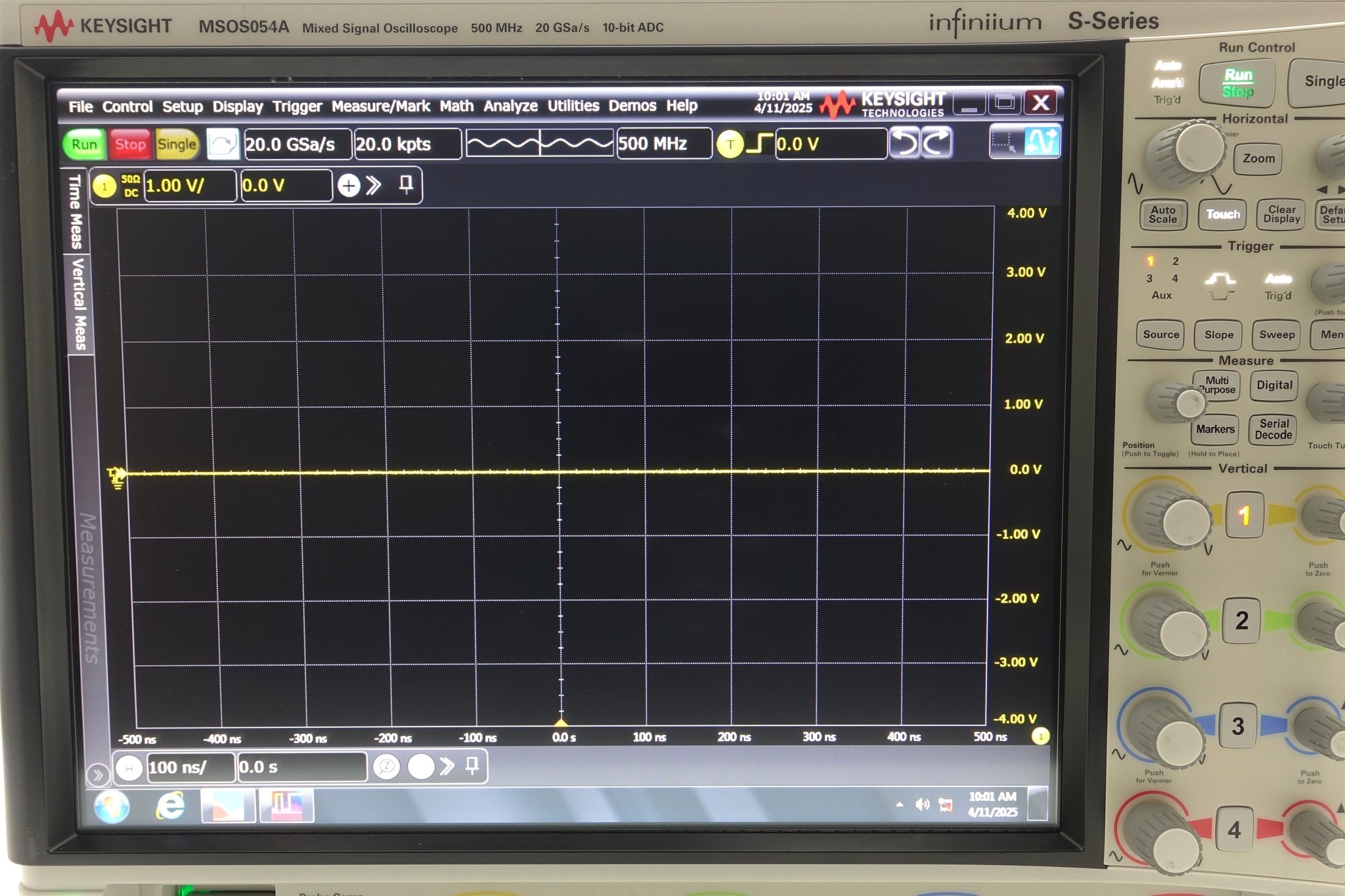 Keysight MSOS054A High-Definition Oscilloscope / 500 MHz / 4 Analog Plus 16 Digital Channels Keysight MSOS054A High-Definition Oscilloscope / 500 MHz / 4 Analog Plus 16 Digital Channels