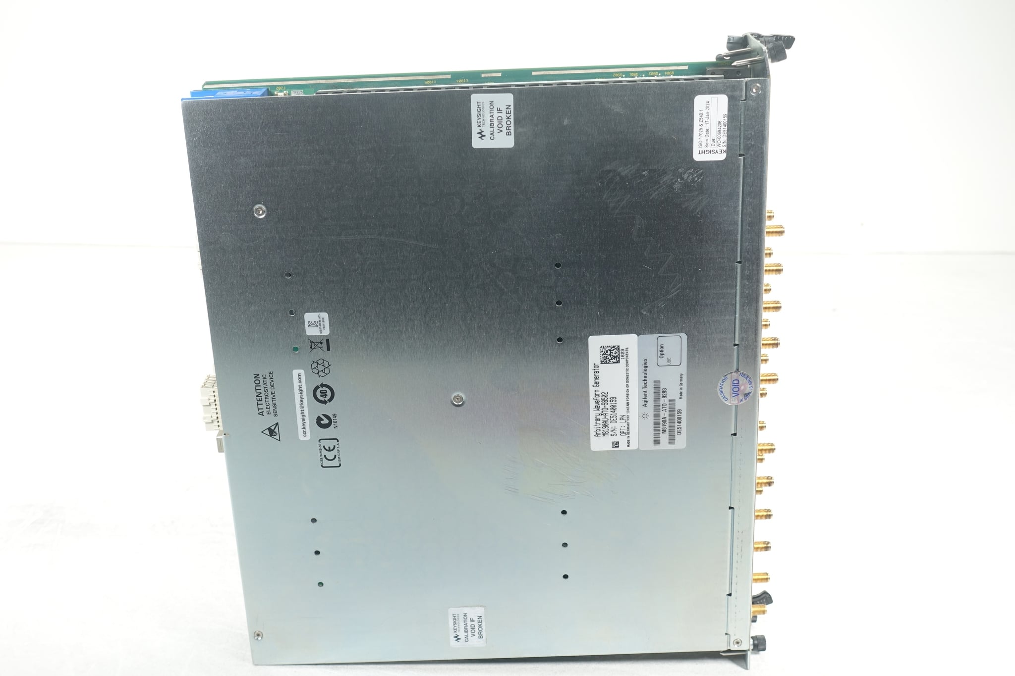 2 Channels Keysight Used M8190A-002 - Actual Instrument - Image 4