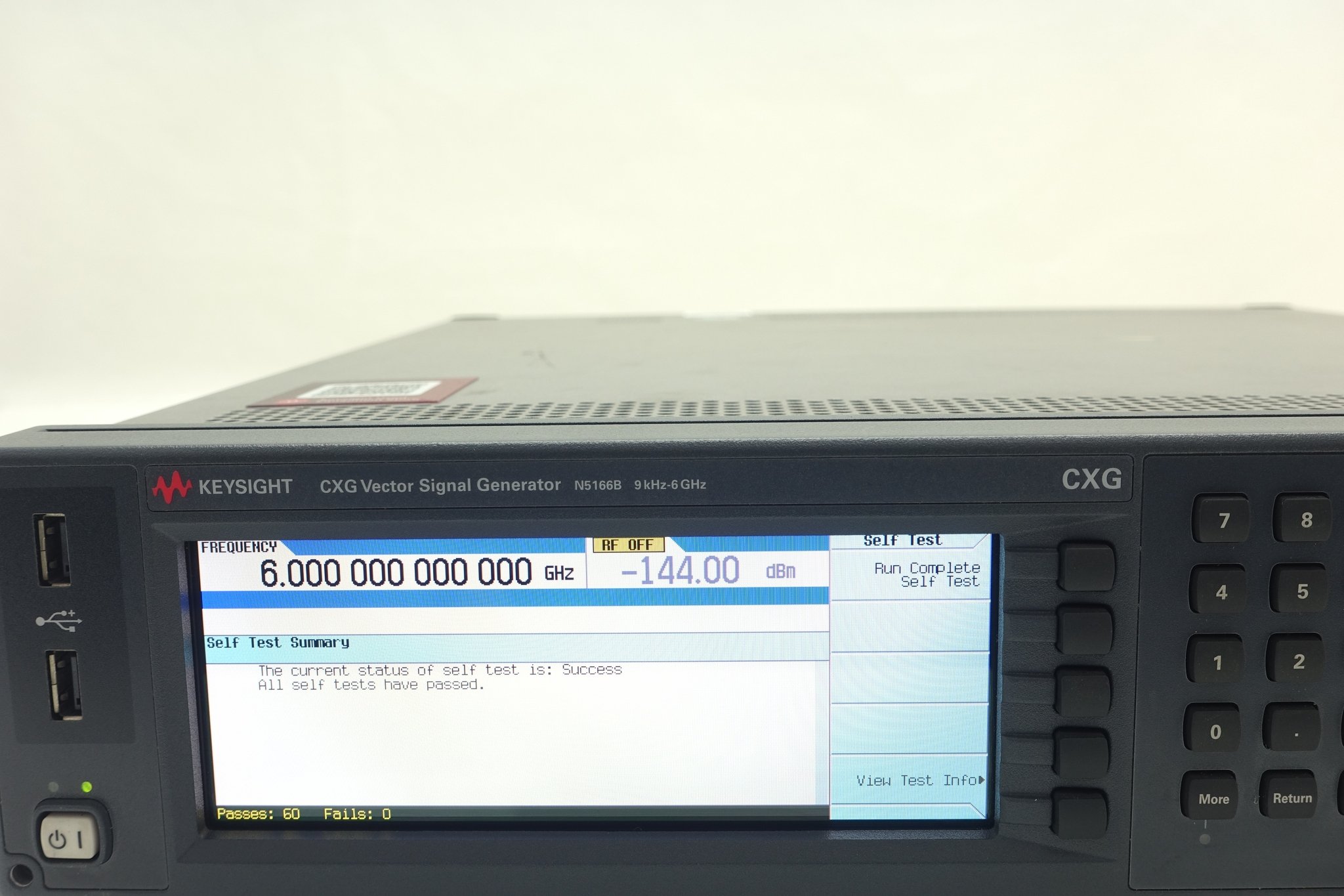 Keysight N5166B CXG X-Series RF Vector Signal Generator 