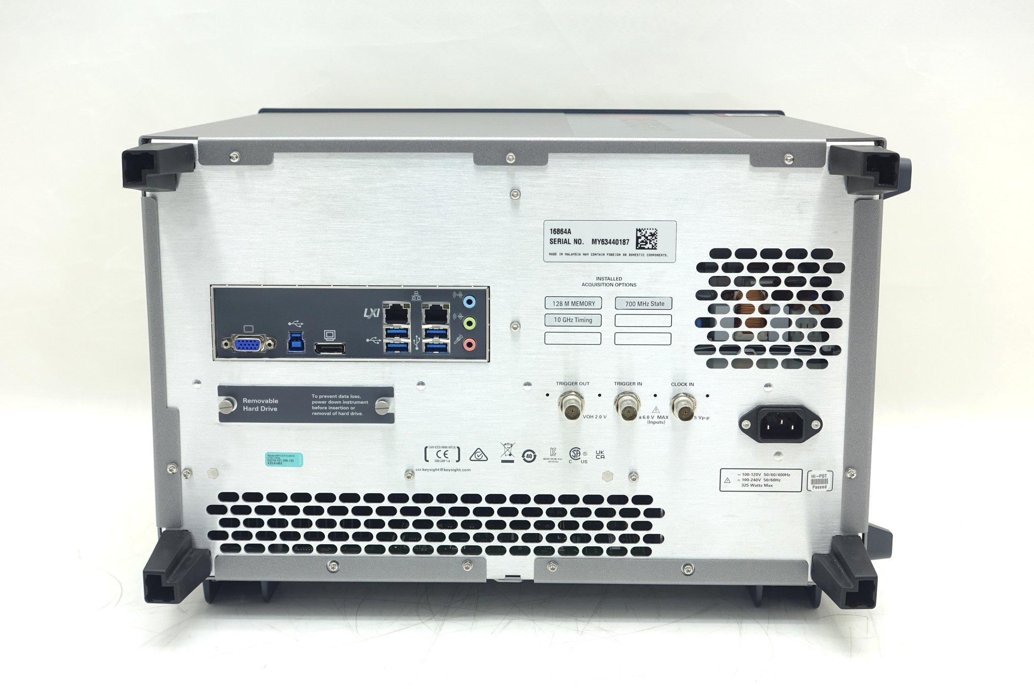 Keysight 16864A Logic Analyzer / 136 Channel / 12.5GHz Timing Zoom / 350 MHz State / 2 Mb Depth Keysight 16864A Logic Analyzer / 136 Channel / 12.5GHz Timing Zoom / 350 MHz State / 2 Mb Depth