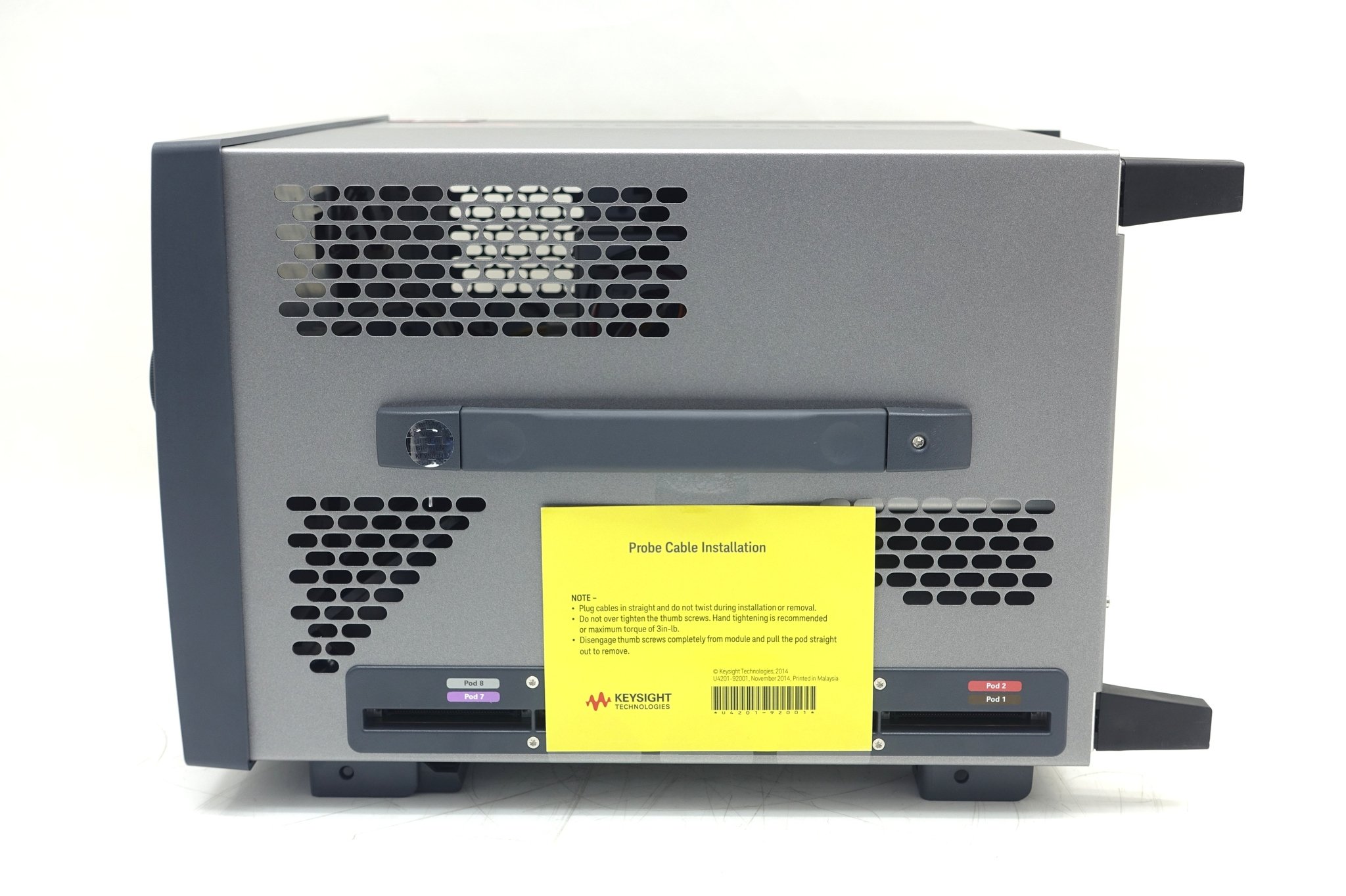 Keysight 16864A Logic Analyzer / 136 Channel / 12.5GHz Timing Zoom / 350 MHz State / 2 Mb Depth Keysight 16864A Logic Analyzer / 136 Channel / 12.5GHz Timing Zoom / 350 MHz State / 2 Mb Depth