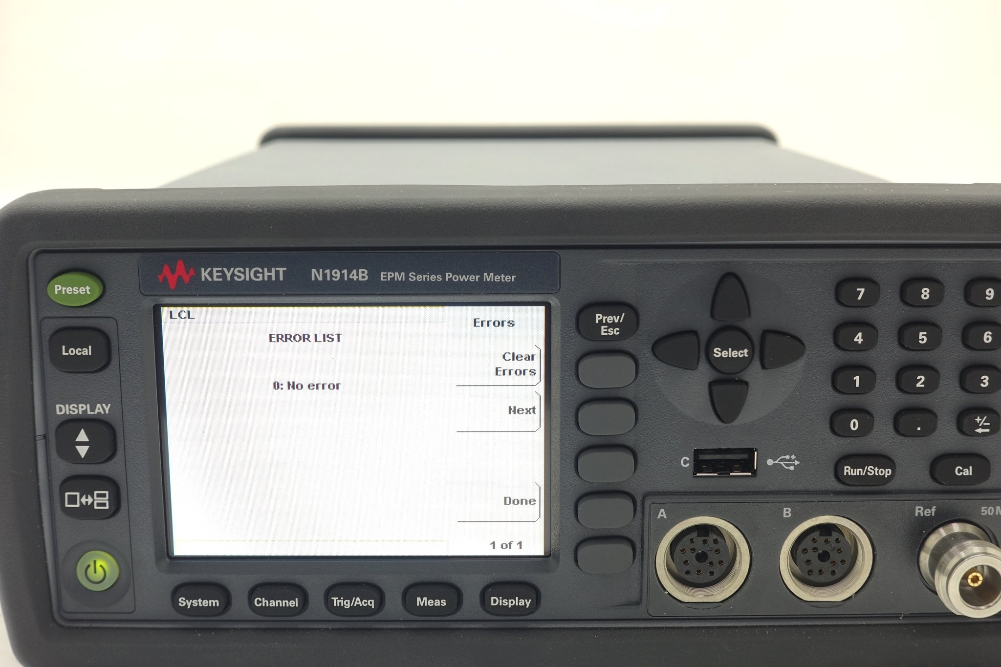 Keysight N1914B Power Meter / EPM Series / Dual Channel