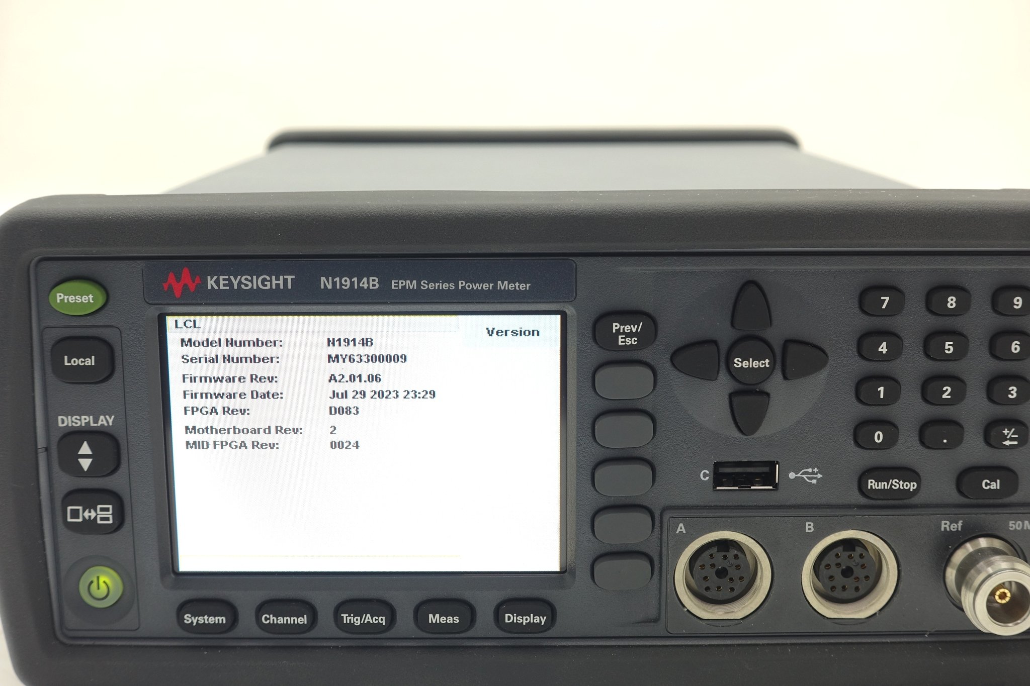 Keysight N1914B Power Meter / EPM Series / Dual Channel