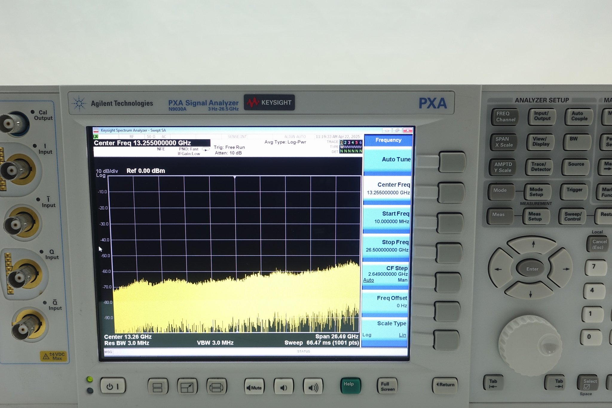 Keysight N9030A-526 3 Hz to 26.5 GHz