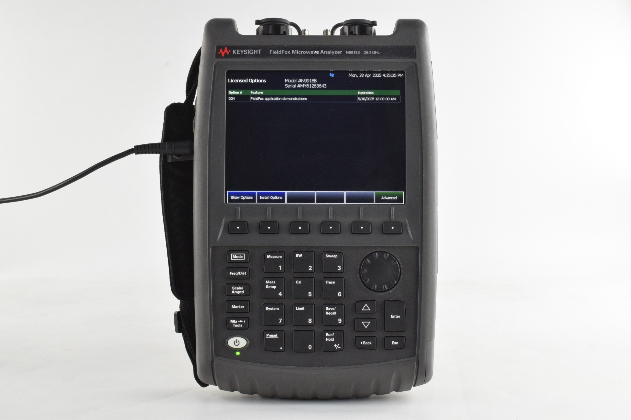 Keysight N9918B FieldFox Handheld Microwave Analyzer / 30 kHz to 26.5 GHz
