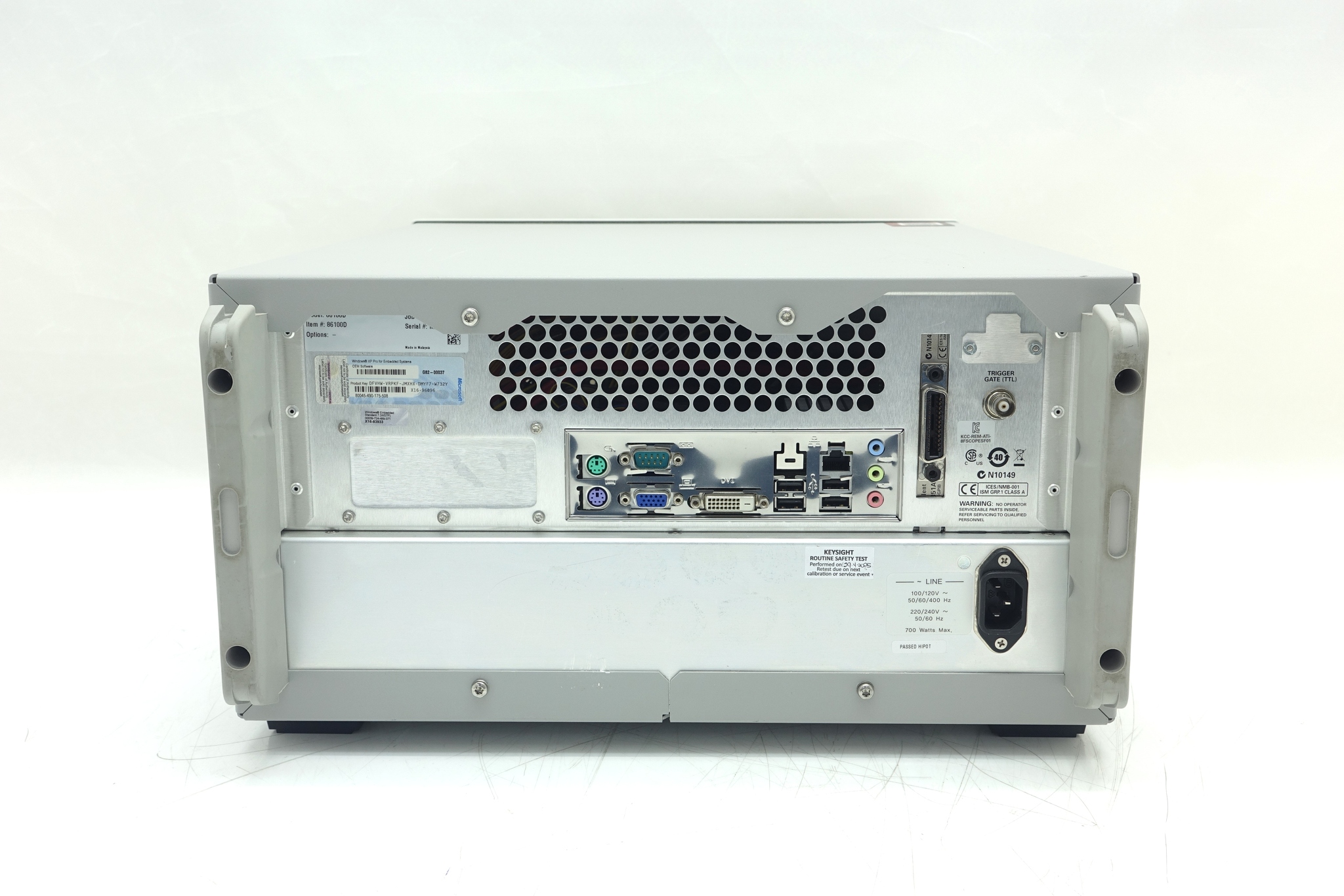 Keysight 86100D Infiniium DCA-X Wide-Bandwidth Oscilloscope Mainframe Keysight 86100D Infiniium DCA-X Wide-Bandwidth Oscilloscope Mainframe