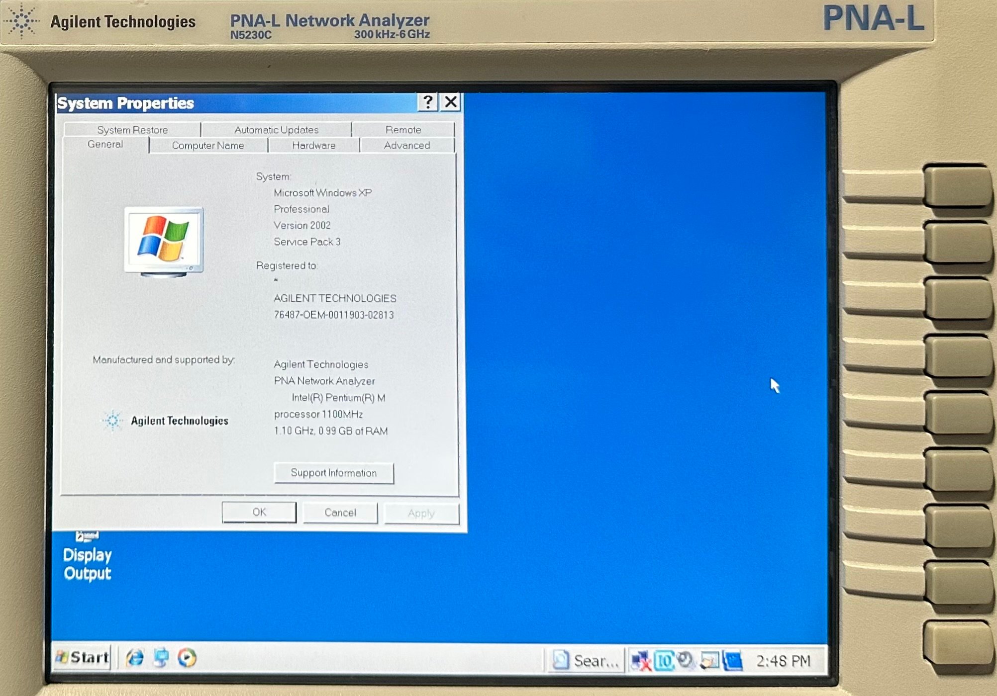 Keysight N5230C-025 300 kHz to 6 GHz / 2-port / Configurable Test Set / Extended Power Range Keysight N5230C-025 300 kHz to 6 GHz / 2-port / Configurable Test Set / Extended Power Range