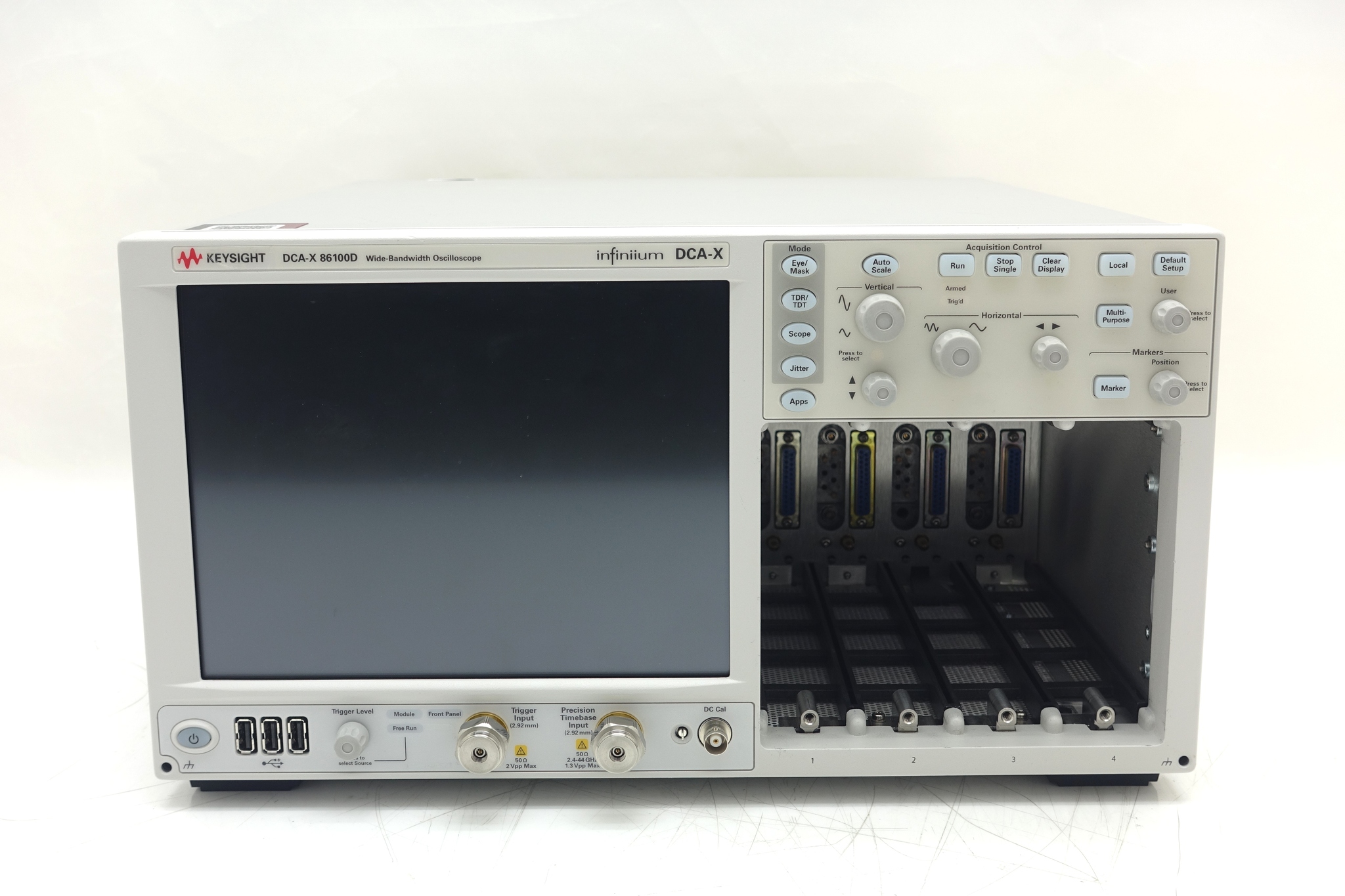 Keysight 86100D Infiniium DCA-X Wide-Bandwidth Oscilloscope Mainframe Keysight 86100D Infiniium DCA-X Wide-Bandwidth Oscilloscope Mainframe