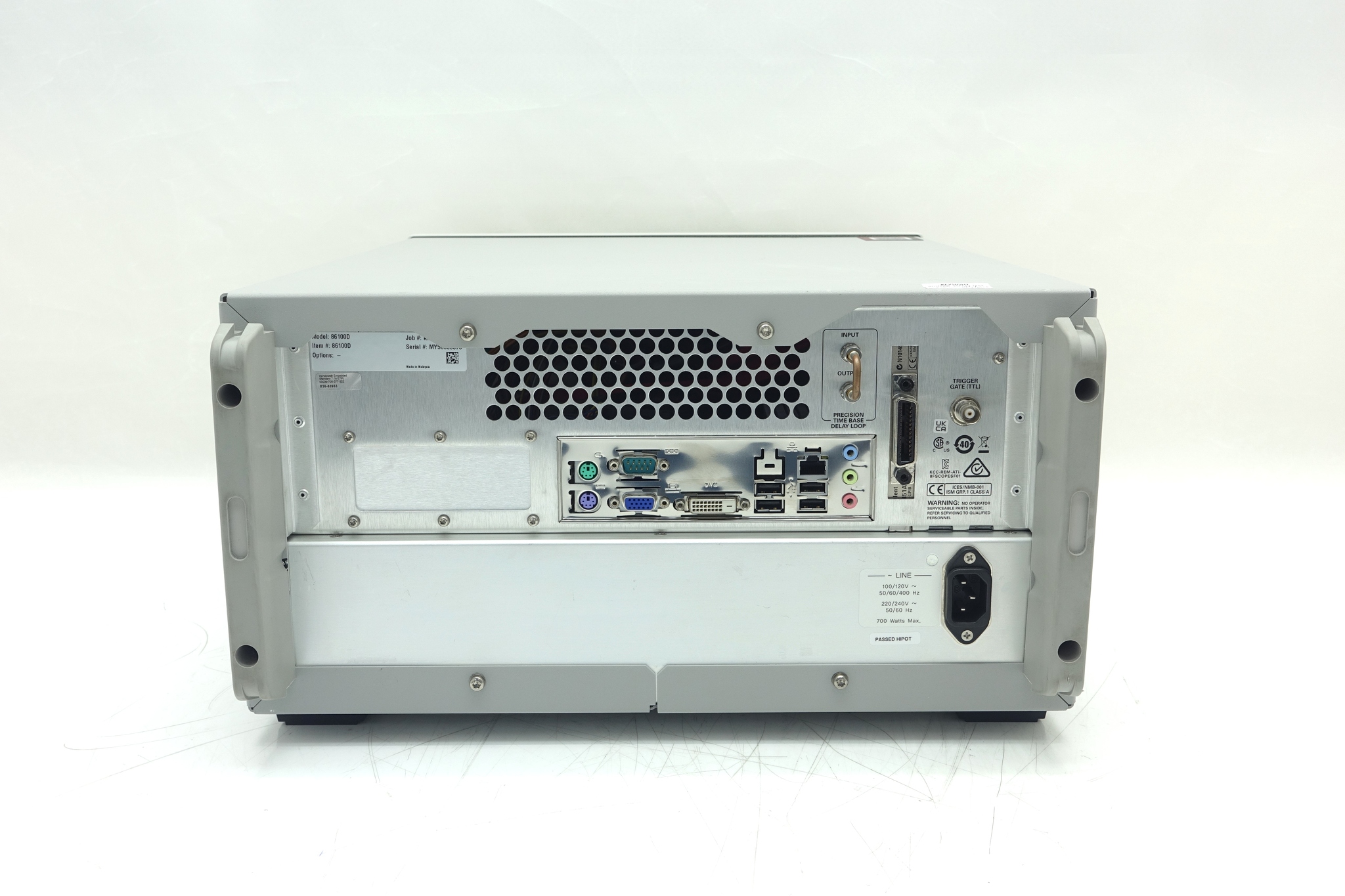 Keysight 86100D Infiniium DCA-X Wide-Bandwidth Oscilloscope Mainframe Keysight 86100D Infiniium DCA-X Wide-Bandwidth Oscilloscope Mainframe