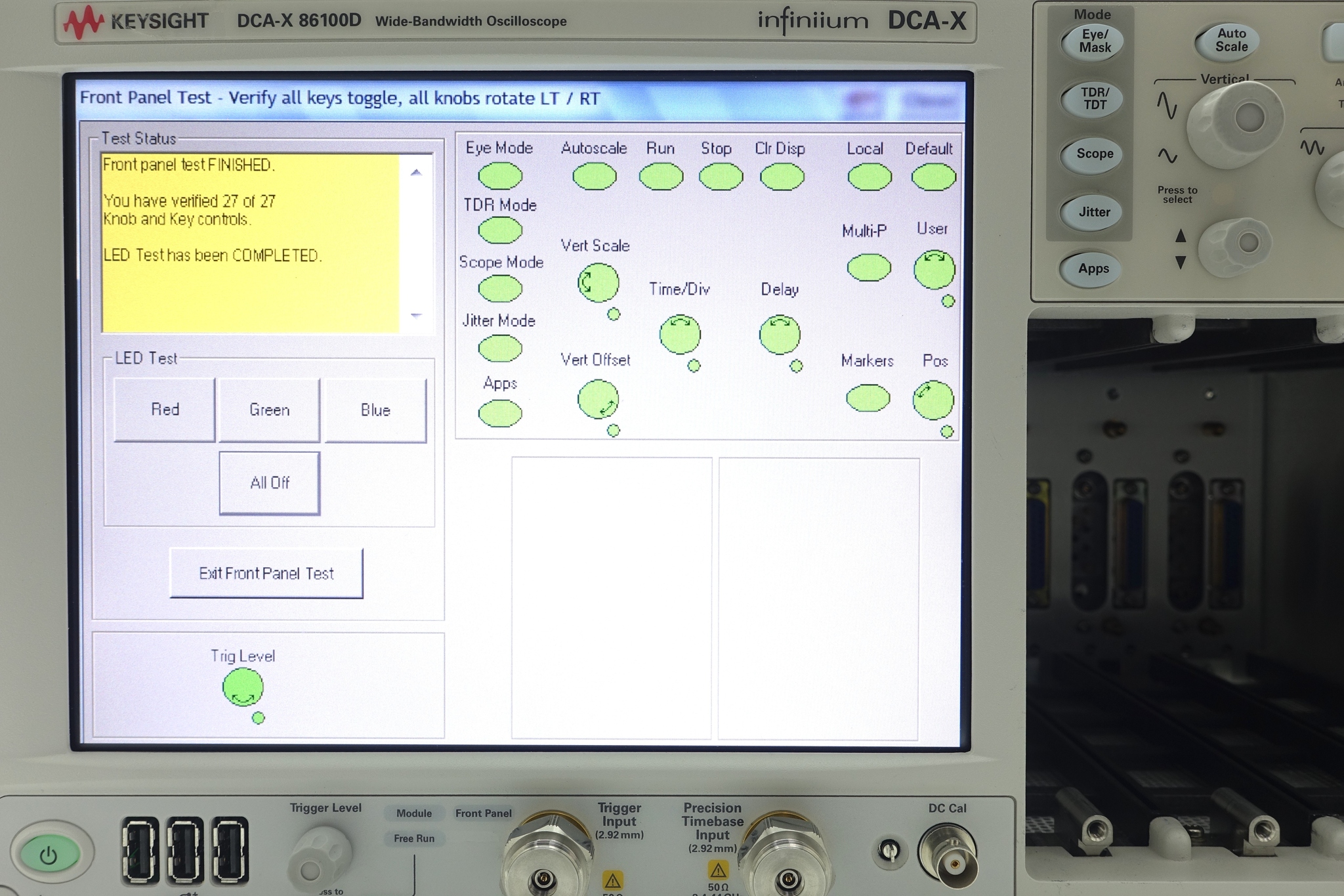 Keysight 86100D Infiniium DCA-X Wide-Bandwidth Oscilloscope Mainframe Keysight 86100D Infiniium DCA-X Wide-Bandwidth Oscilloscope Mainframe