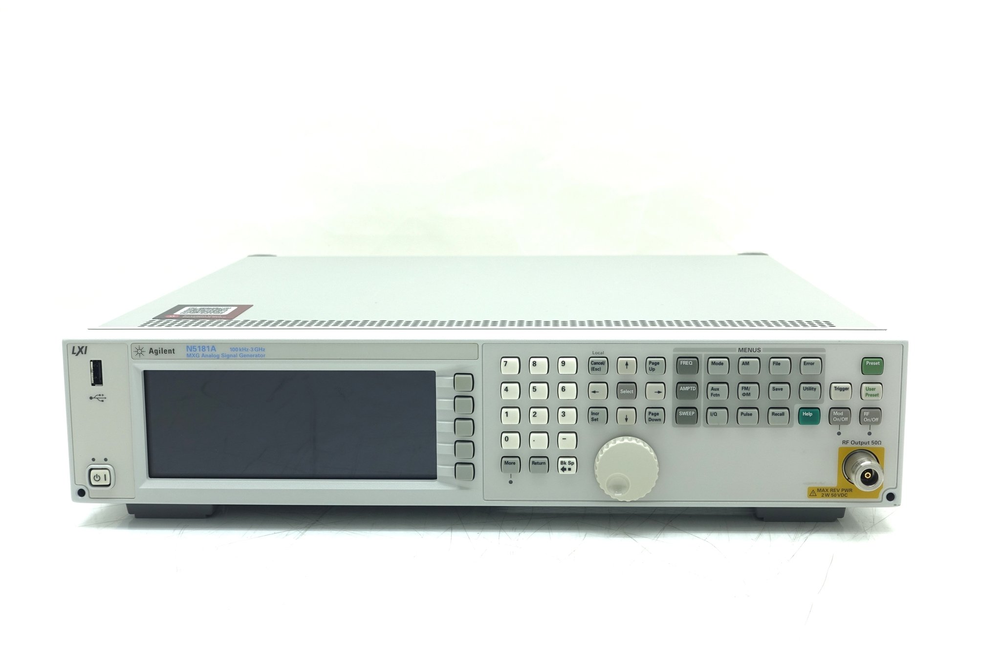 Keysight N5181A-503 100 kHz to 3 GHz