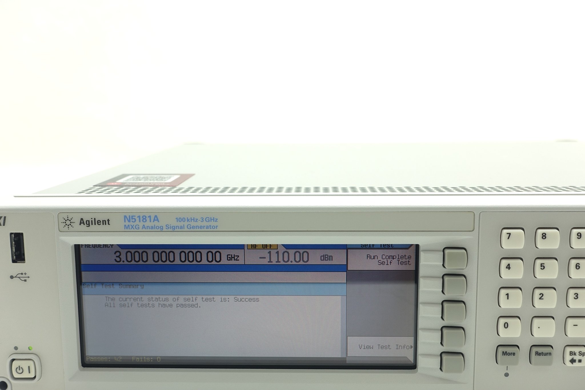 Keysight N5181A-503 100 kHz to 3 GHz