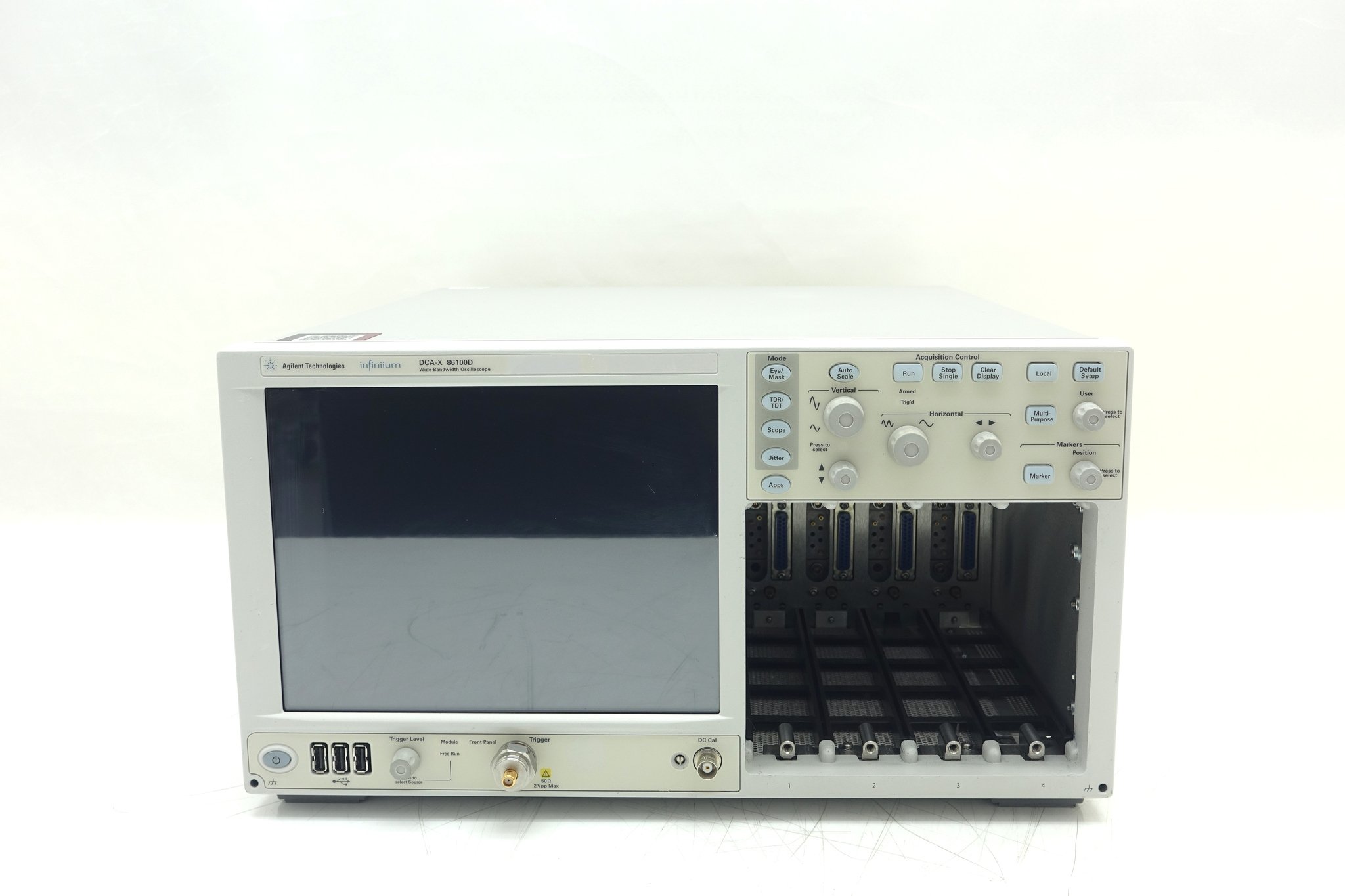 Keysight 86100D Infiniium DCA-X Wide-Bandwidth Oscilloscope Mainframe Keysight 86100D Infiniium DCA-X Wide-Bandwidth Oscilloscope Mainframe