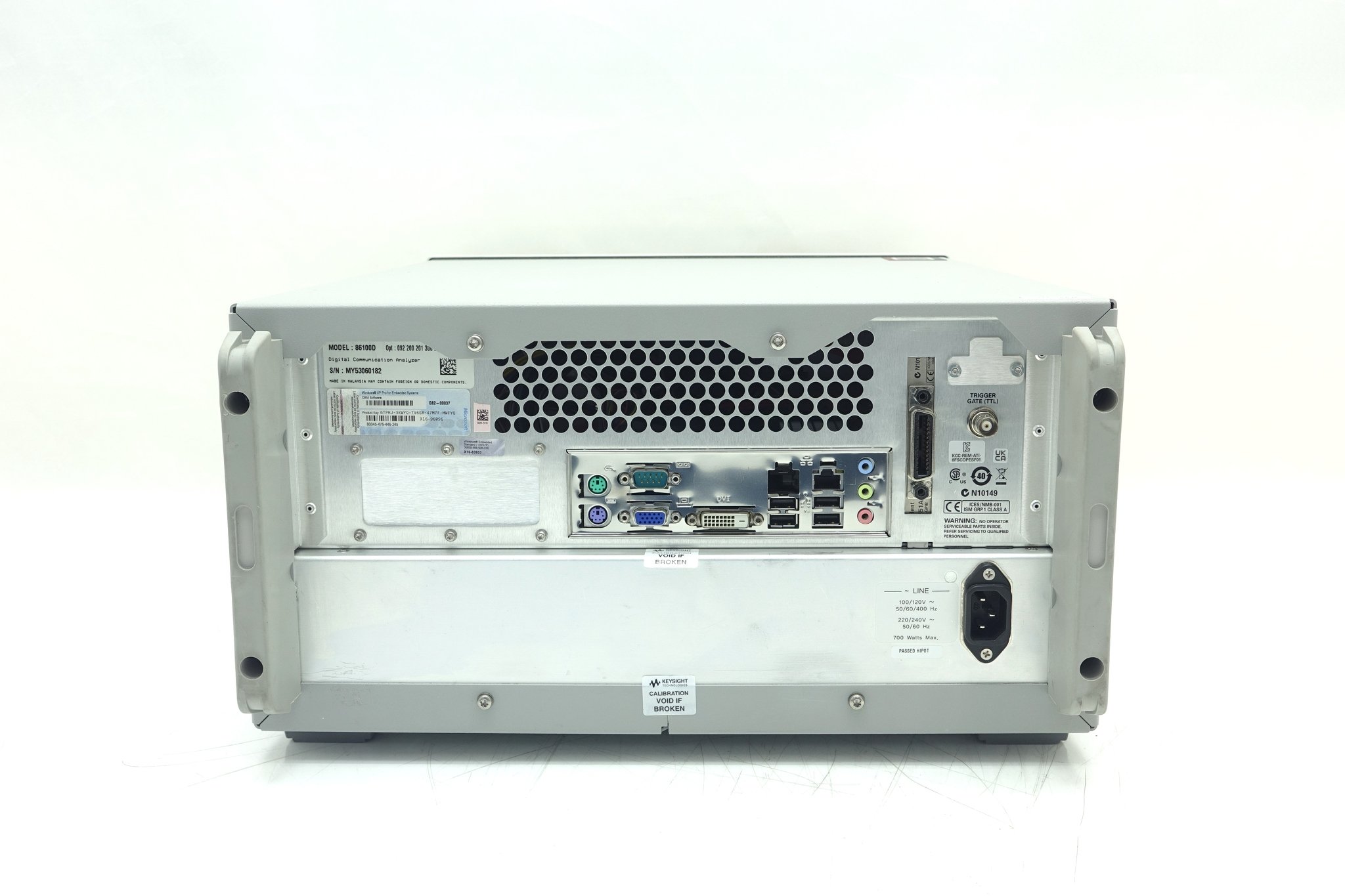 Keysight 86100D Infiniium DCA-X Wide-Bandwidth Oscilloscope Mainframe Keysight 86100D Infiniium DCA-X Wide-Bandwidth Oscilloscope Mainframe