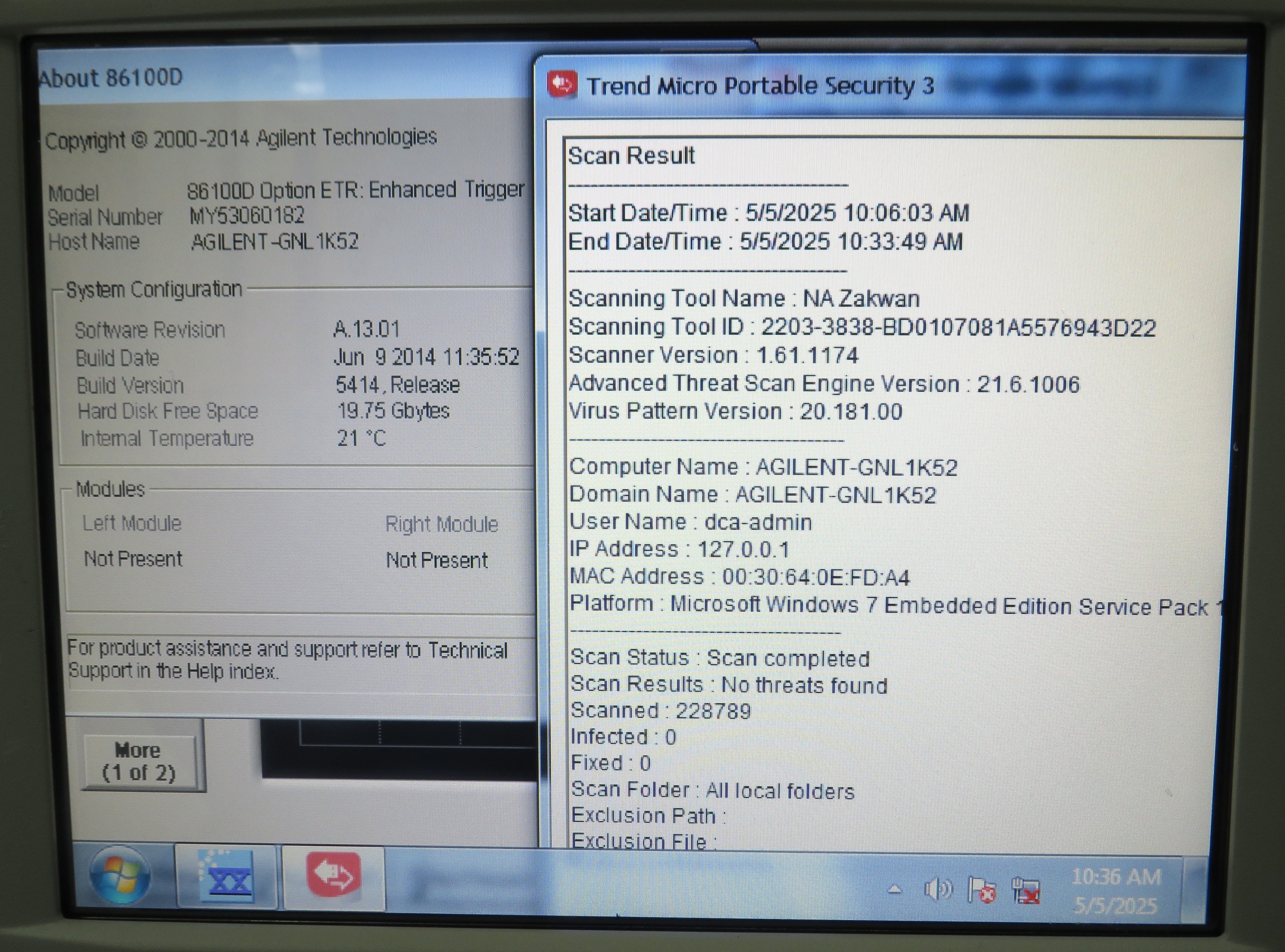 Keysight 86100D Infiniium DCA-X Wide-Bandwidth Oscilloscope Mainframe Keysight 86100D Infiniium DCA-X Wide-Bandwidth Oscilloscope Mainframe