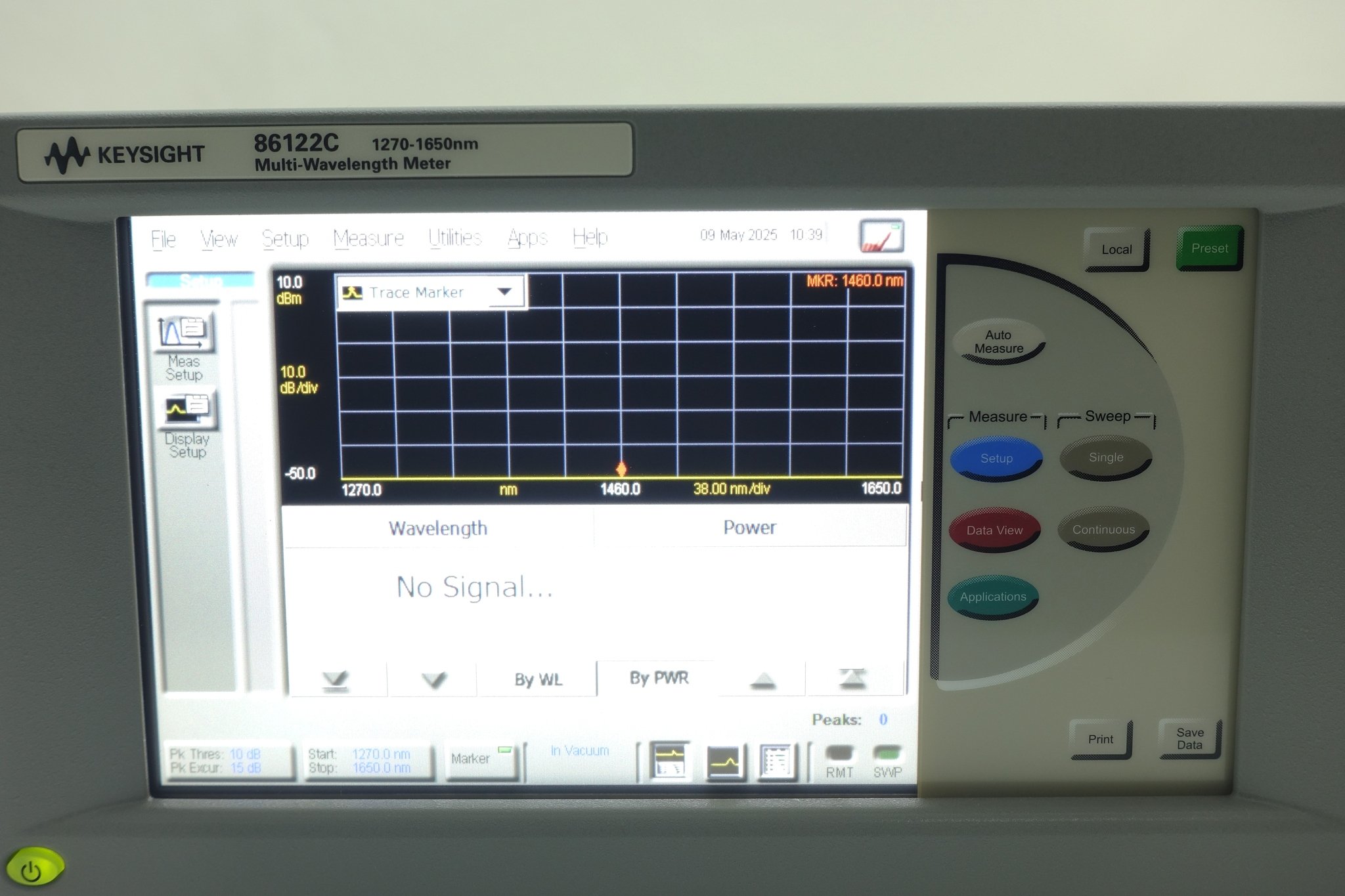 Keysight 86122C-110 Wavelengths 1270 nm to 1650 nm / Fast Update / +/-0.2 ppm (Updated version of option 100) Keysight 86122C-110 Wavelengths 1270 nm to 1650 nm / Fast Update / +/-0.2 ppm (Updated version of option 100)