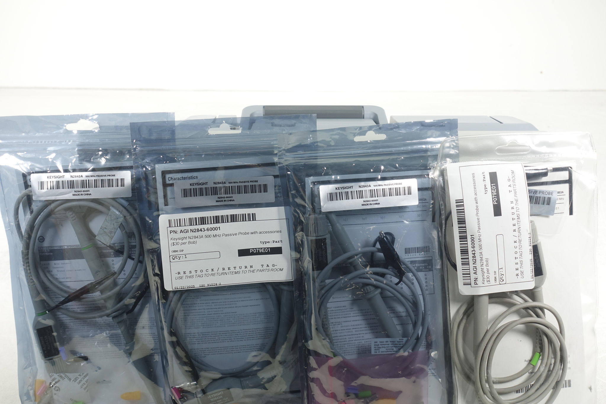 Keysight MSOX3104G Mixed Signal Oscilloscope / 1 GHz / 4 Analog Plus 16 Digital Channels