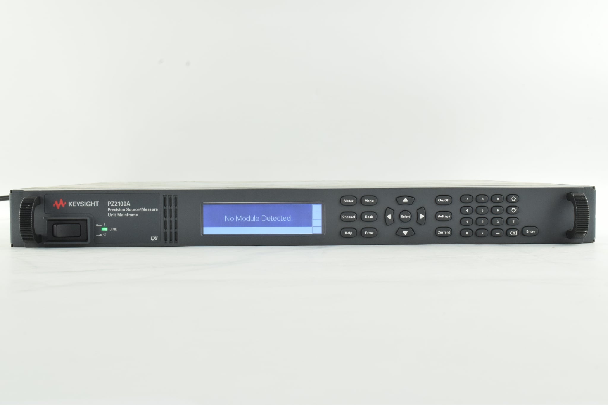 Precision Source/Measure Unit Mainframe, 4 slots, 1U Keysight Used PZ2100A - Actual Instrument - Image 1
