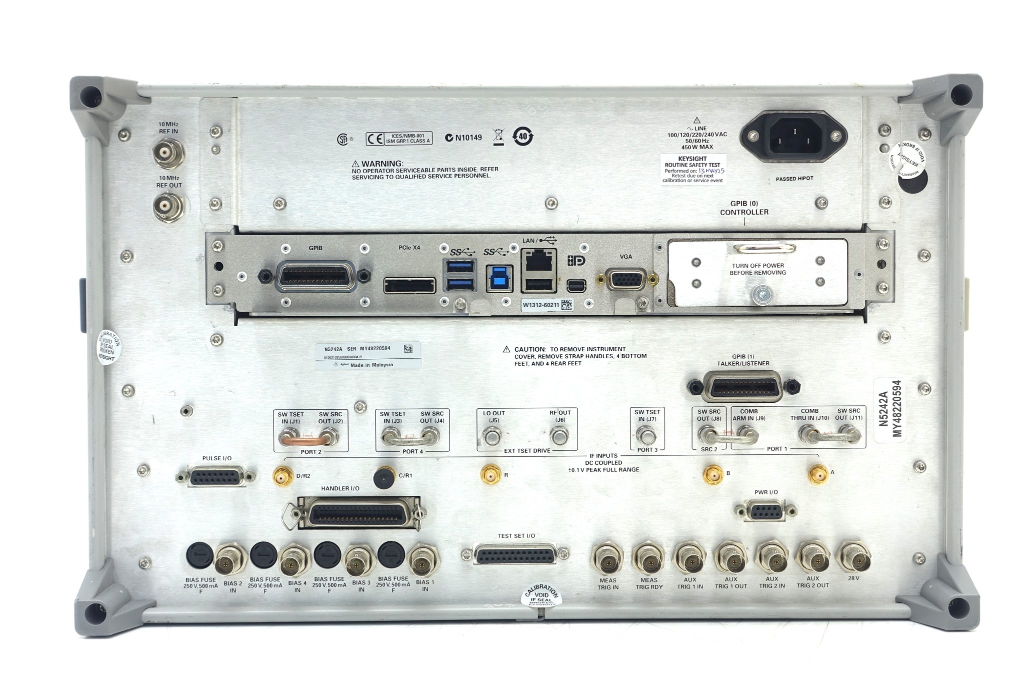 Keysight N5242A-400 4-port / Configurable Test Set / Internal Second Source Keysight N5242A-400 4-port / Configurable Test Set / Internal Second Source