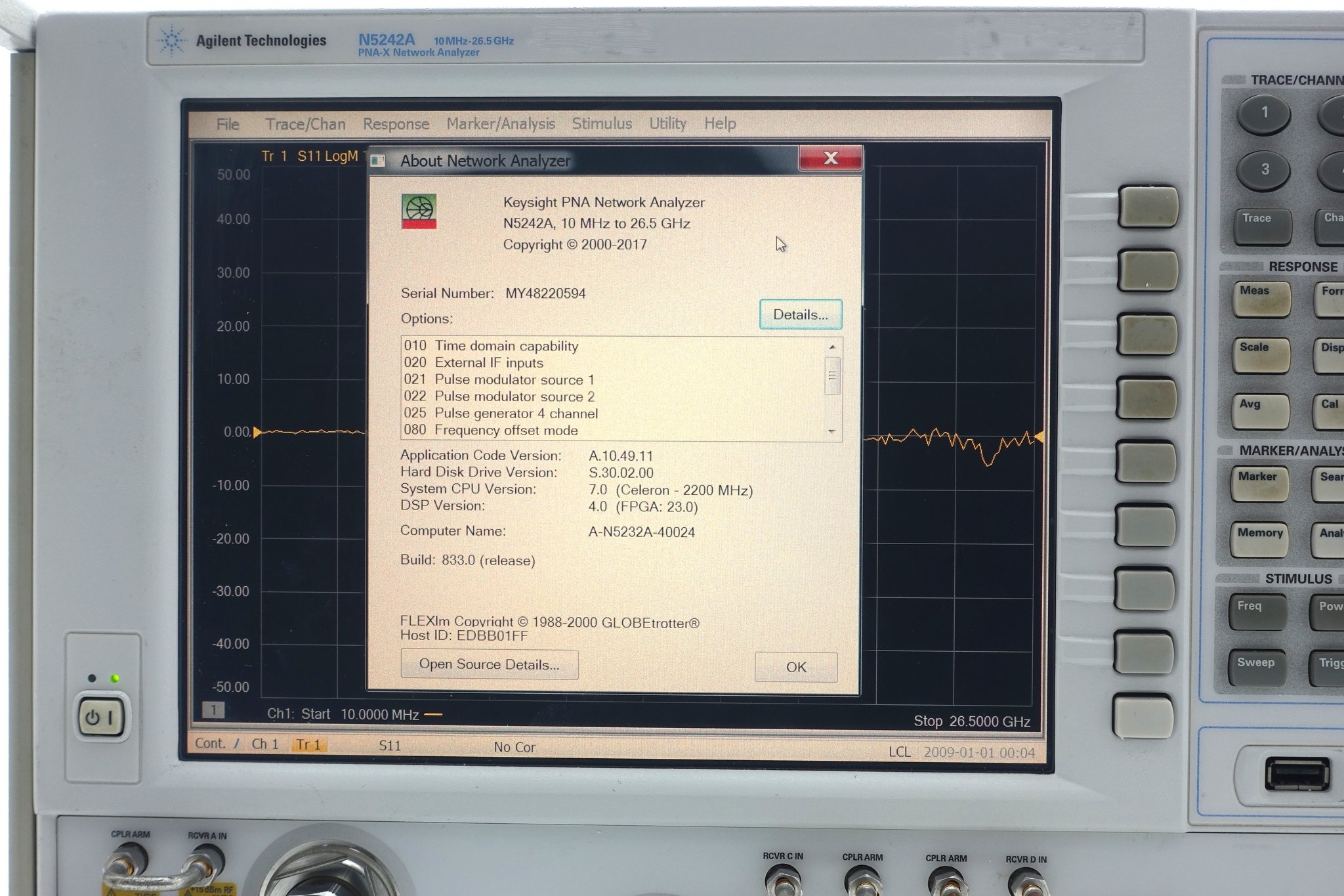 Keysight N5242A-400 4-port / Configurable Test Set / Internal Second Source Keysight N5242A-400 4-port / Configurable Test Set / Internal Second Source