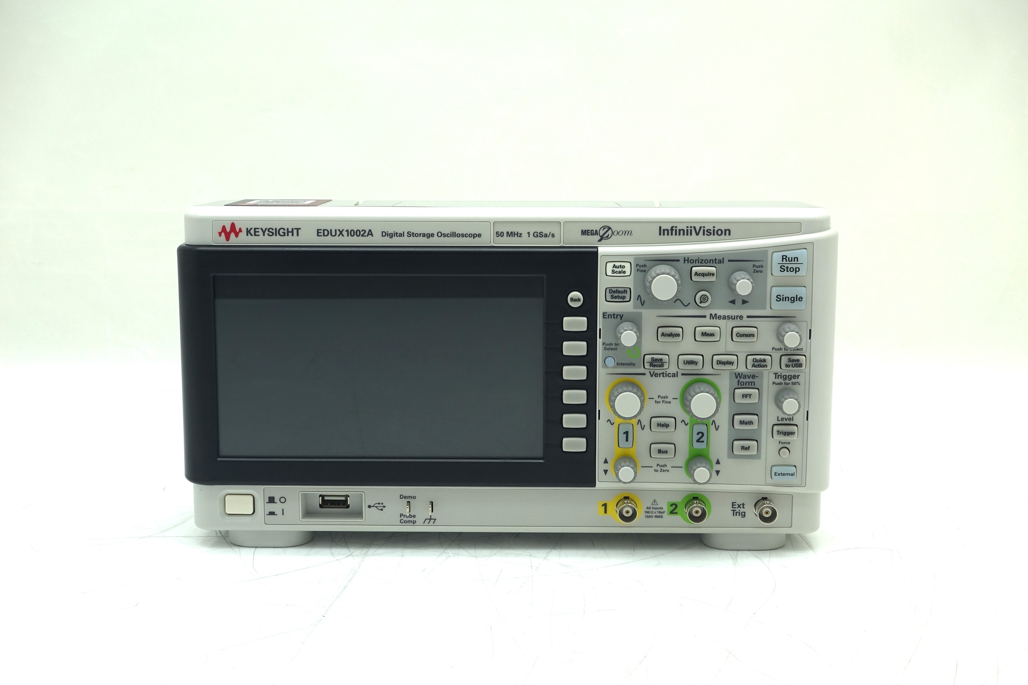 Keysight EDUX1002A InfiniiVision 1000 X-Series Oscilloscope / 50 MHz / 1 GSa/s / 2 Channels Keysight EDUX1002A InfiniiVision 1000 X-Series Oscilloscope / 50 MHz / 1 GSa/s / 2 Channels