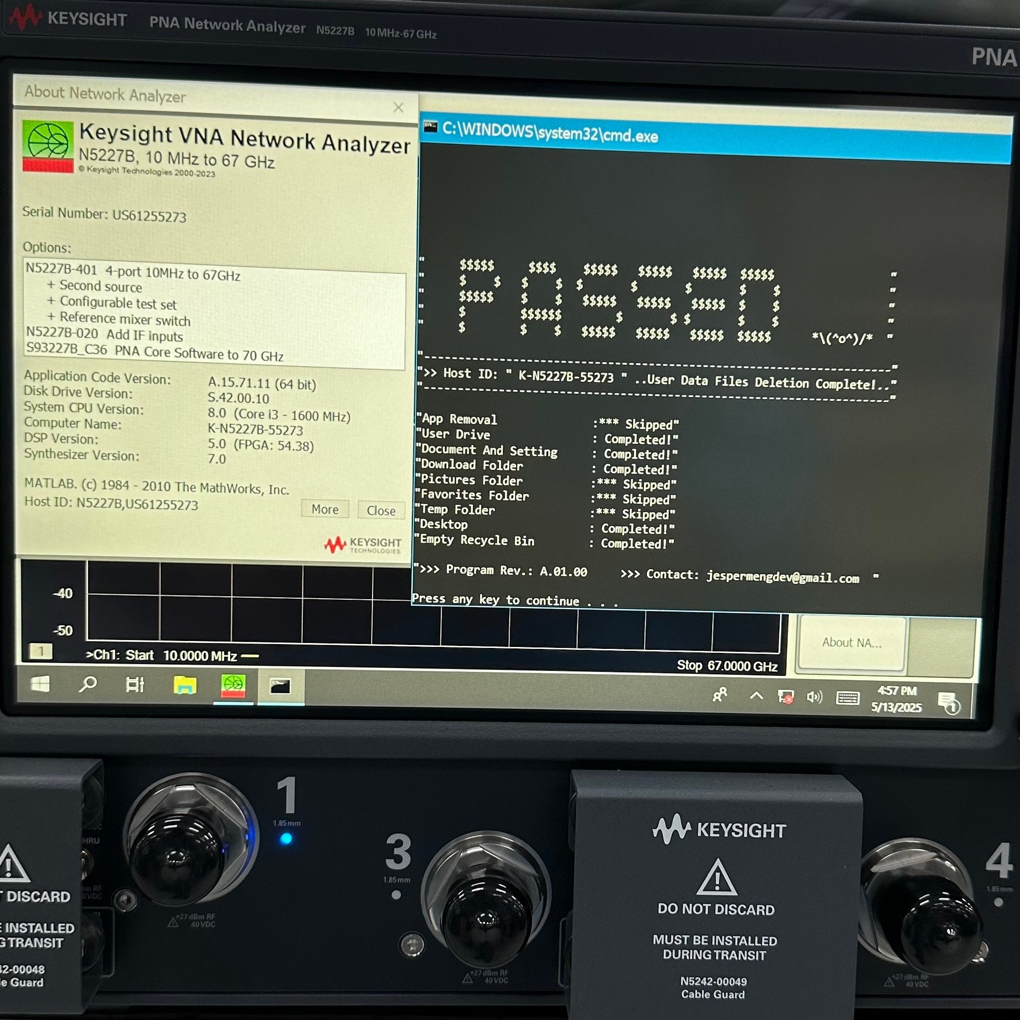 Keysight N5227B PNA Microwave Network Analyzer