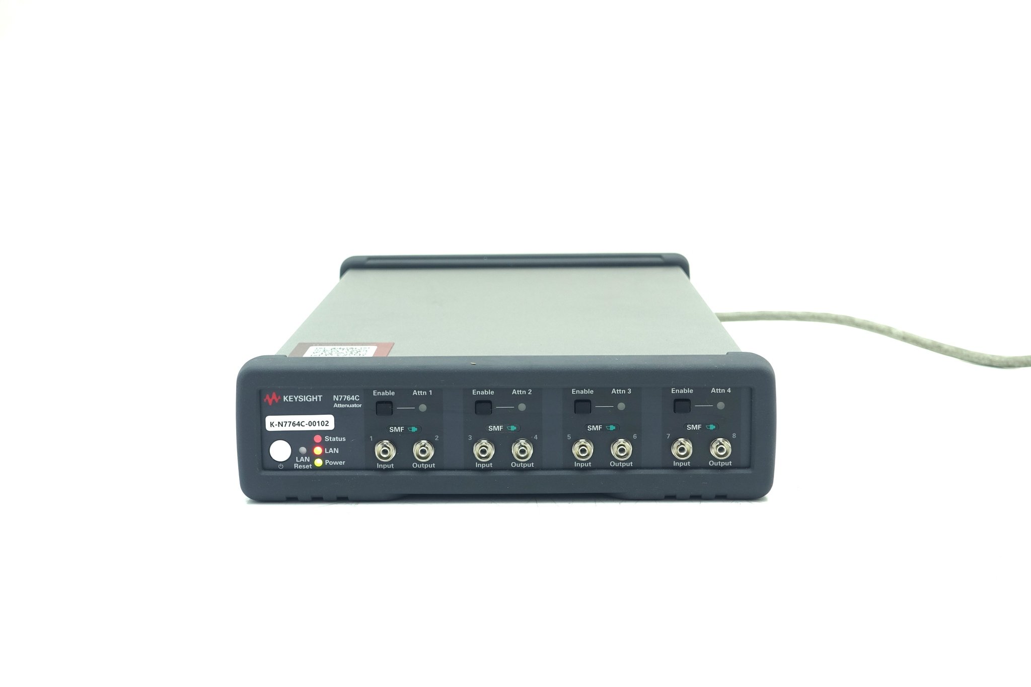 Keysight N7764C Variable Optical Attenuator (4 Channel) - Single Mode Keysight N7764C Variable Optical Attenuator (4 Channel) - Single Mode