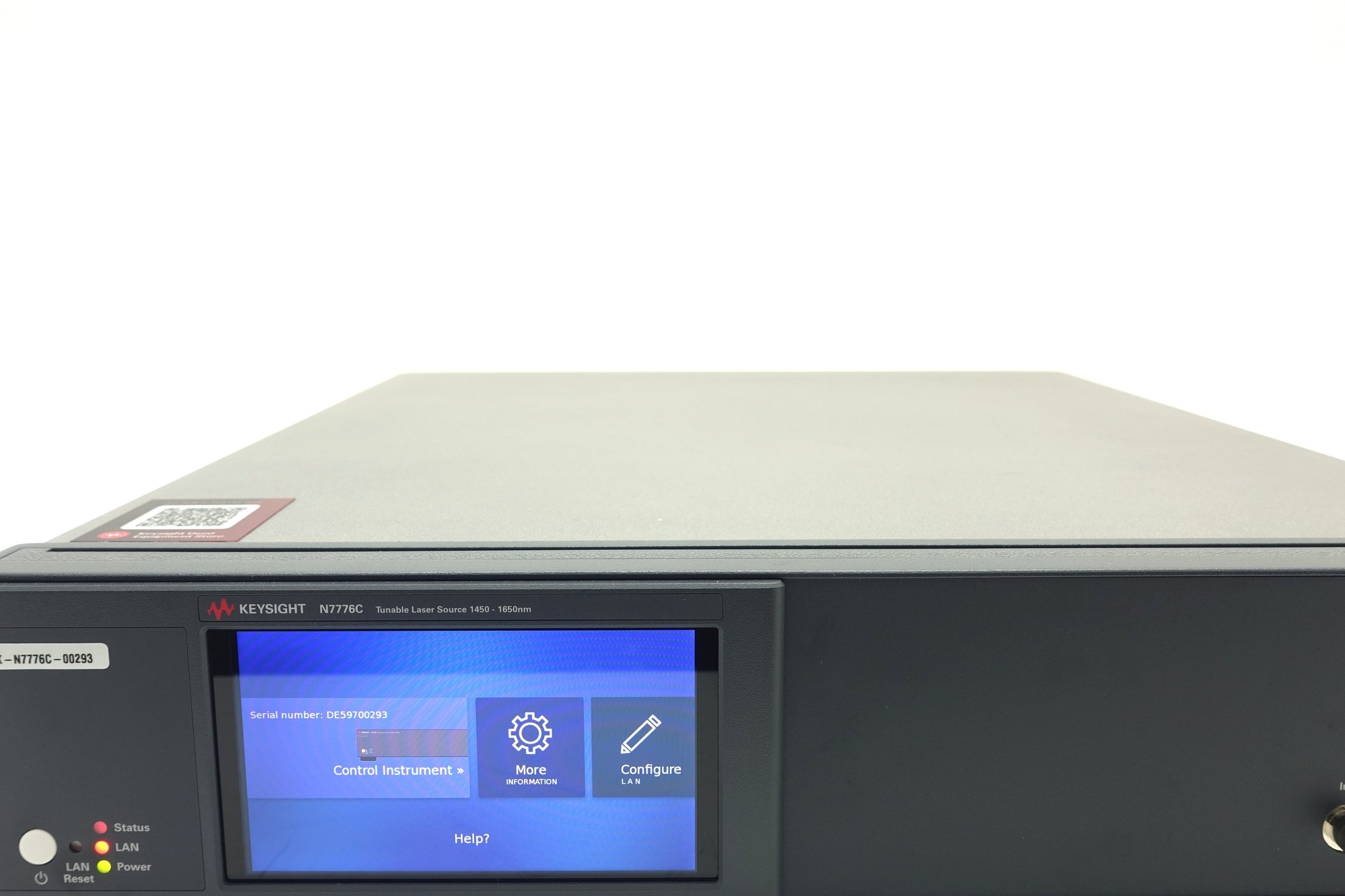 Keysight N7776C Tunable Laser Source / High Power and Lowest SSE / Top Line