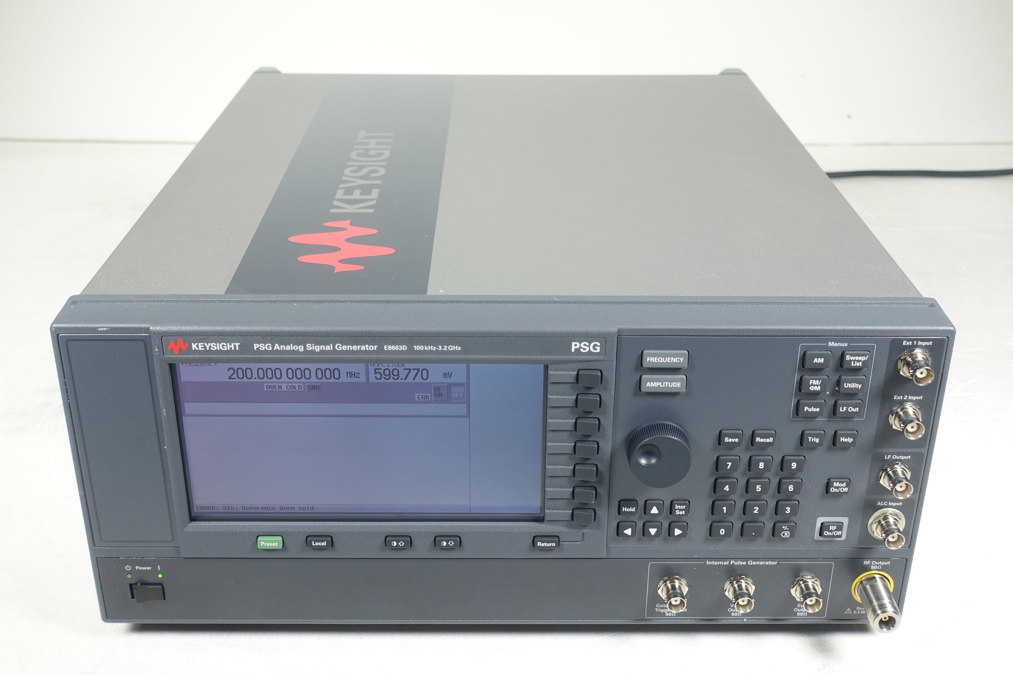 Keysight E8663D-503 100 kHz to 3.2 GHz