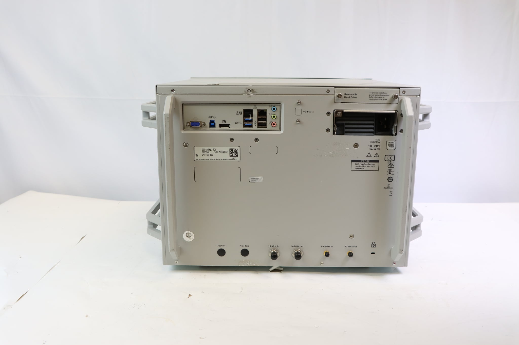 Infiniium Oscilloscope / Z-Series / 20 GHz / 80 GSa/S / 4 Channels Keysight Used DSOZ204A - Actual Instrument - Image 5