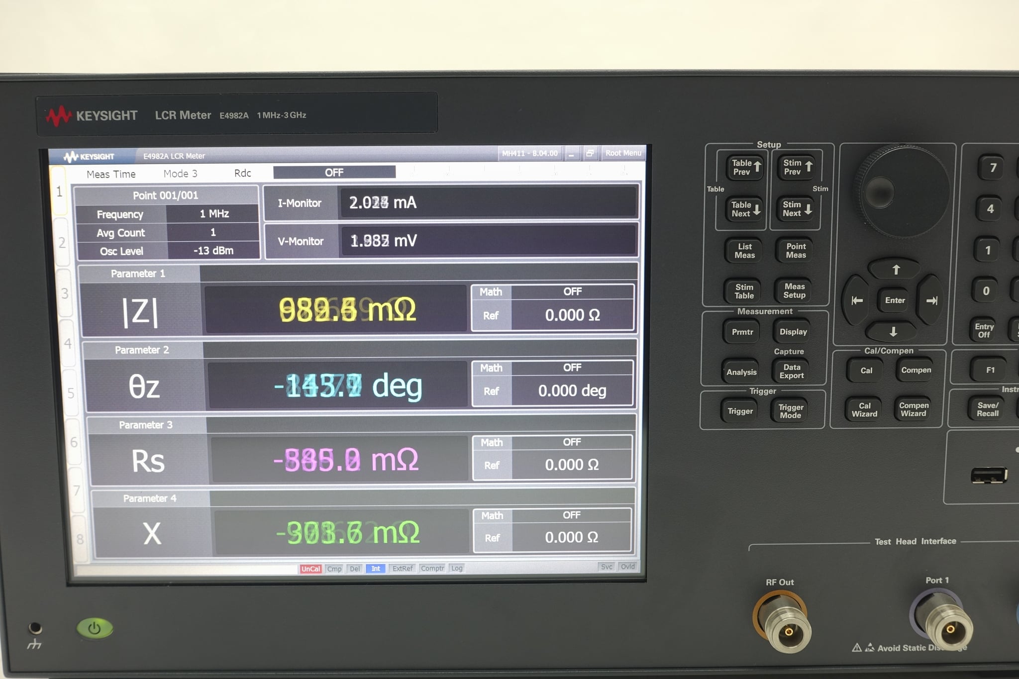 Keysight Used E4982A-300 - Actual Instrument - Image 9