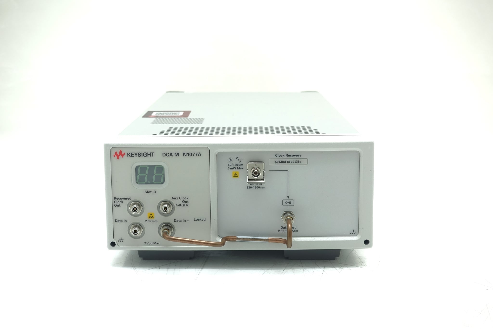Optical/Electrical Clock Recovery Keysight Used N1077A - Actual Instrument - Image 2