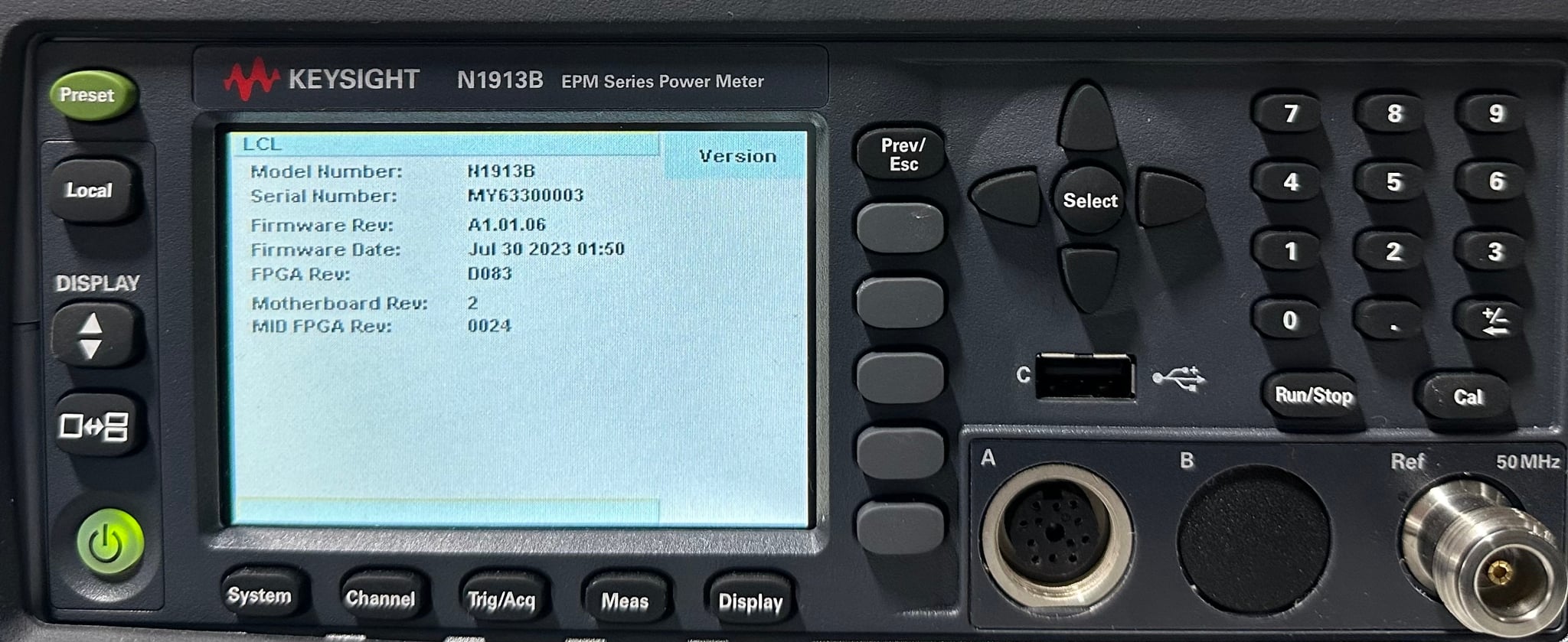 アジレント　シングル・チャネル・パワー・メータ アジレント シングル・チャネル・パワー・メータ レビュー