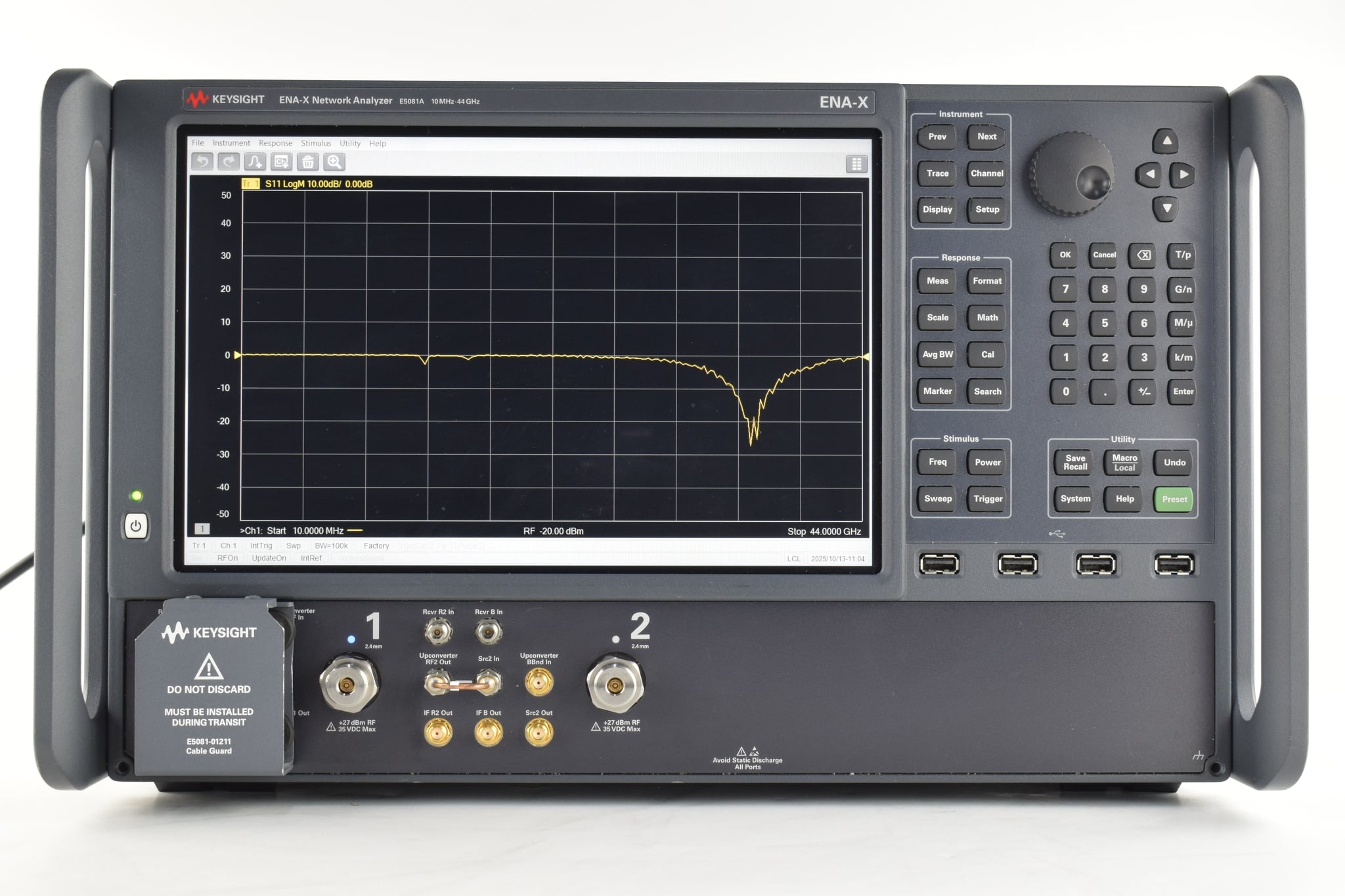Keysight Used E5081A - Actual Instrument - Image 6