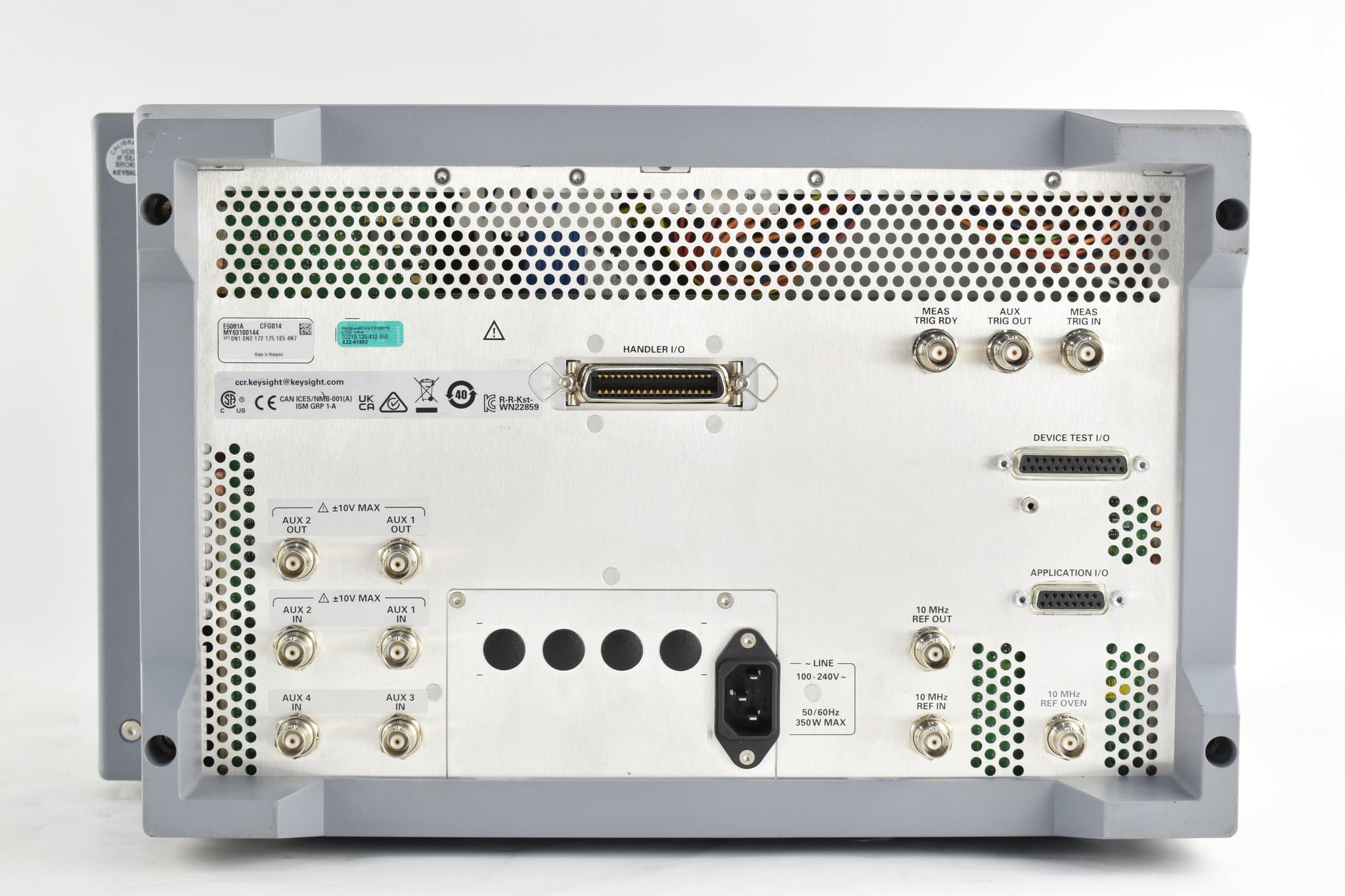 ENA-X Series Vector Network Analyzer Keysight Used E5081A - Actual Instrument - Image 3
