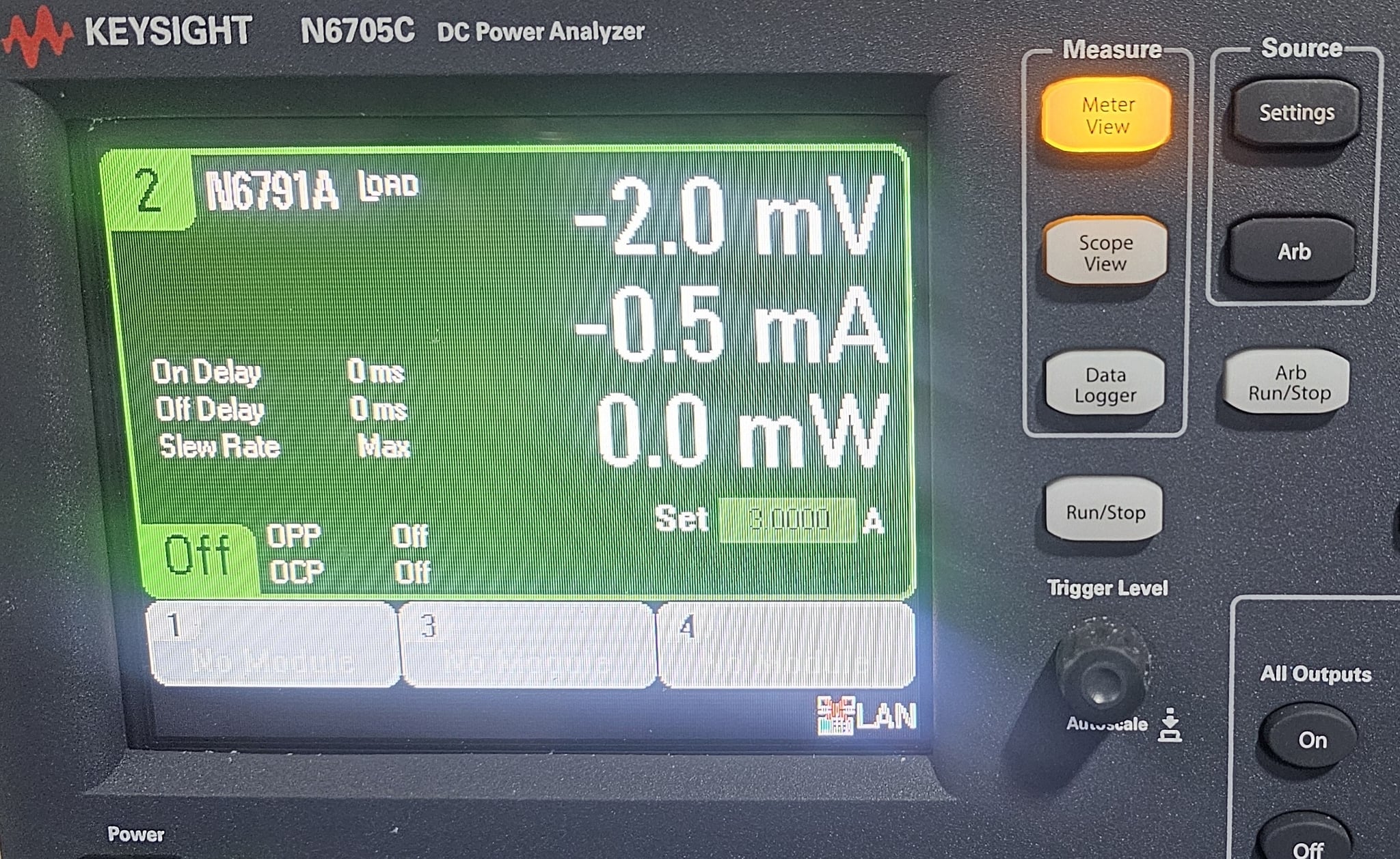 DC Electronic Load Modules / 1U Height / Single-wide / 60V / 20A / 100W Keysight Used N6791A - Actual Instrument - Image 11