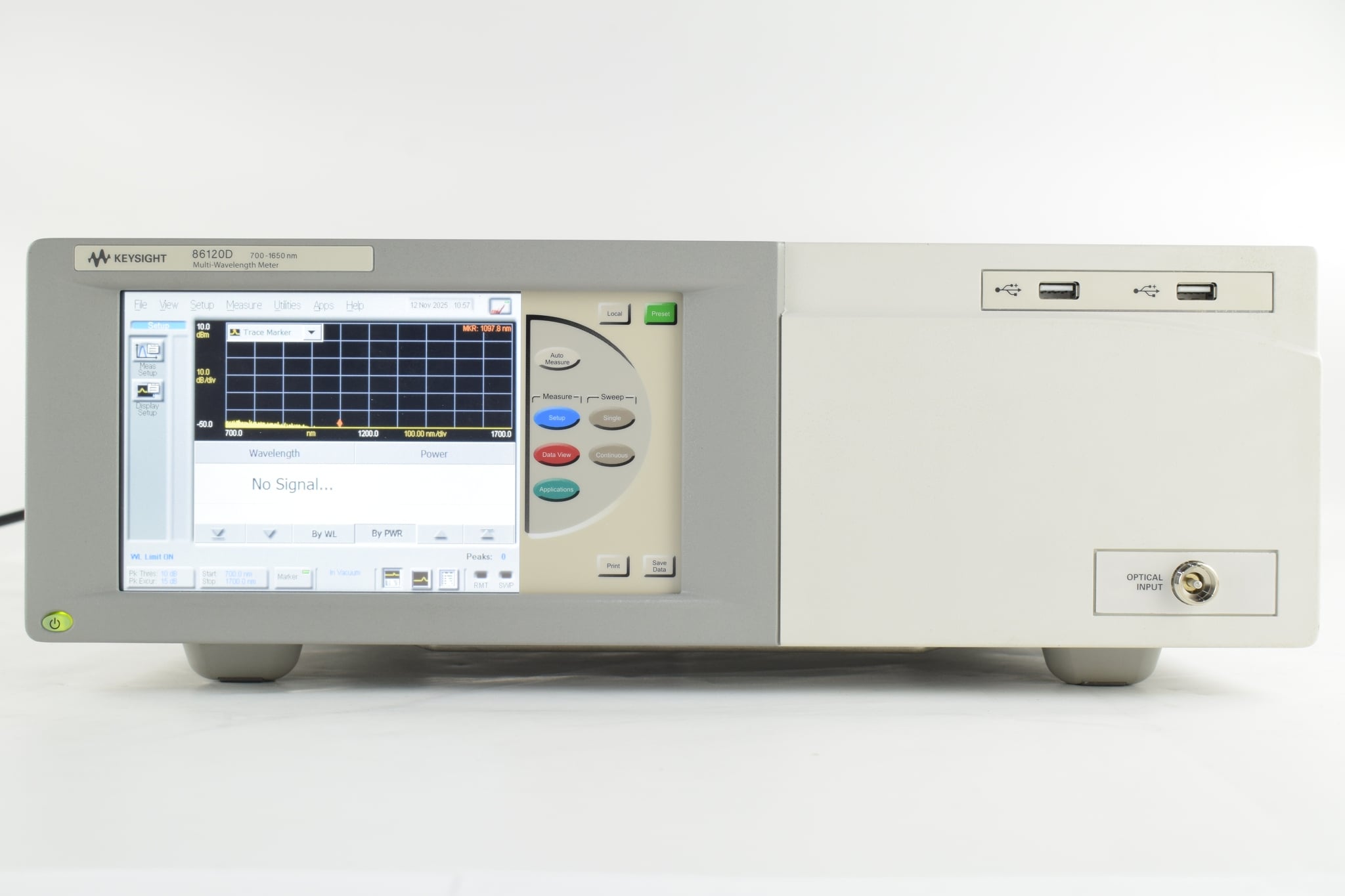 Multi-Wavelength Meter / 700 nm to 1650 nm Keysight Used 86120D - Actual Instrument - Image 1