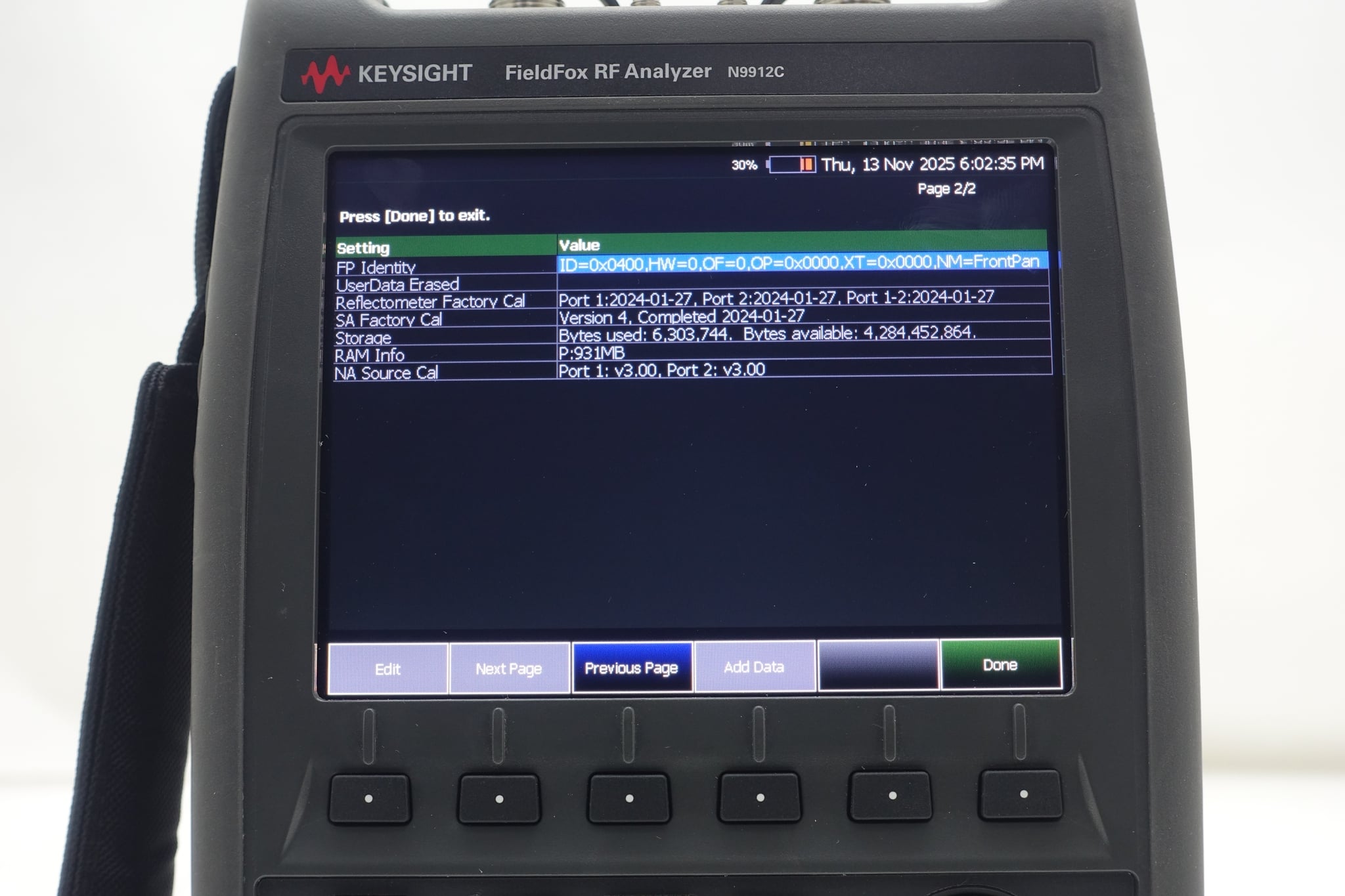 スペクトラムアナライザ - Used Keysight Equipment