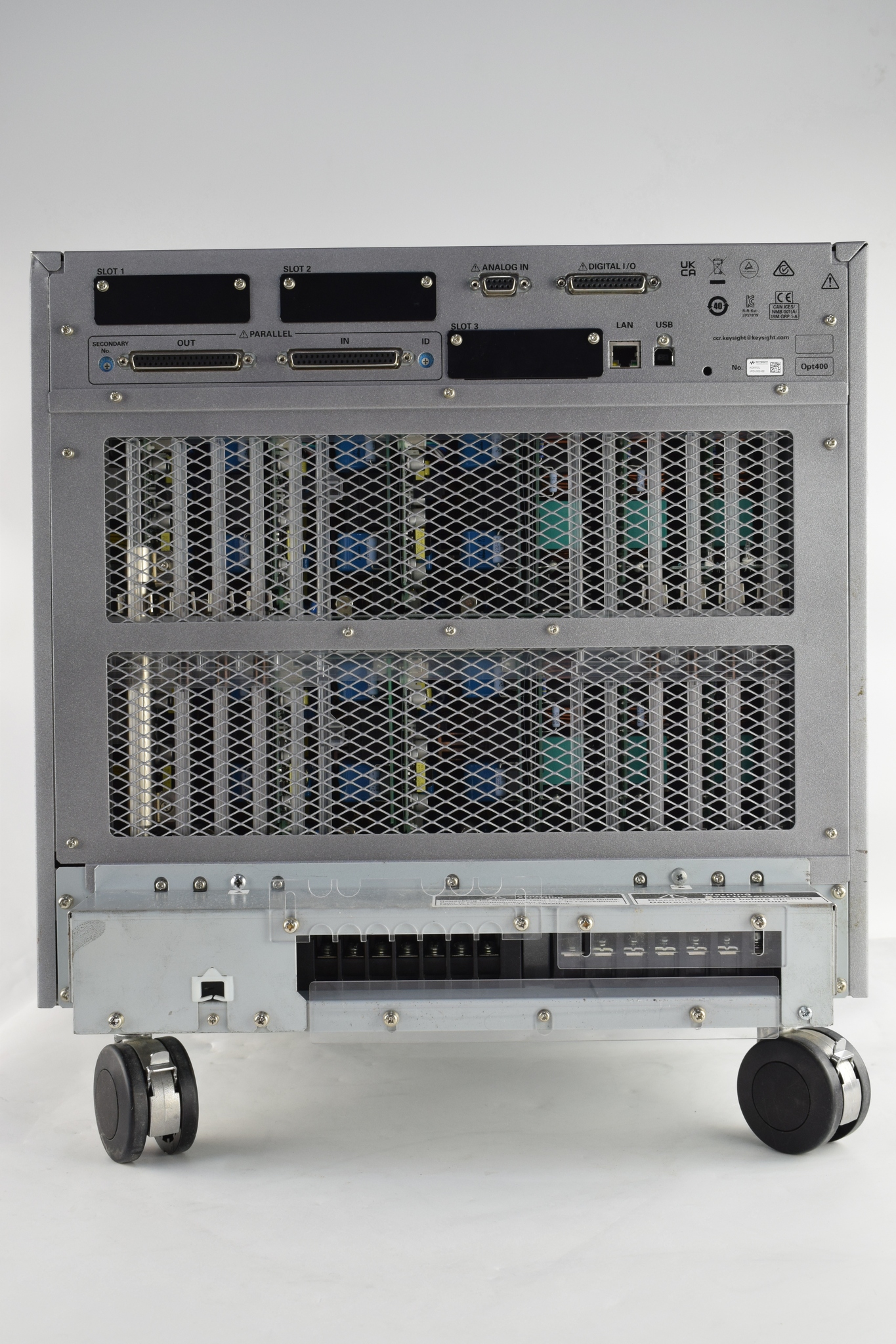 AC Power Source / 550Hz / 320Vrms / 12kVA / 3 Phase Keysight Used AC6912L - Actual Instrument - Image 2