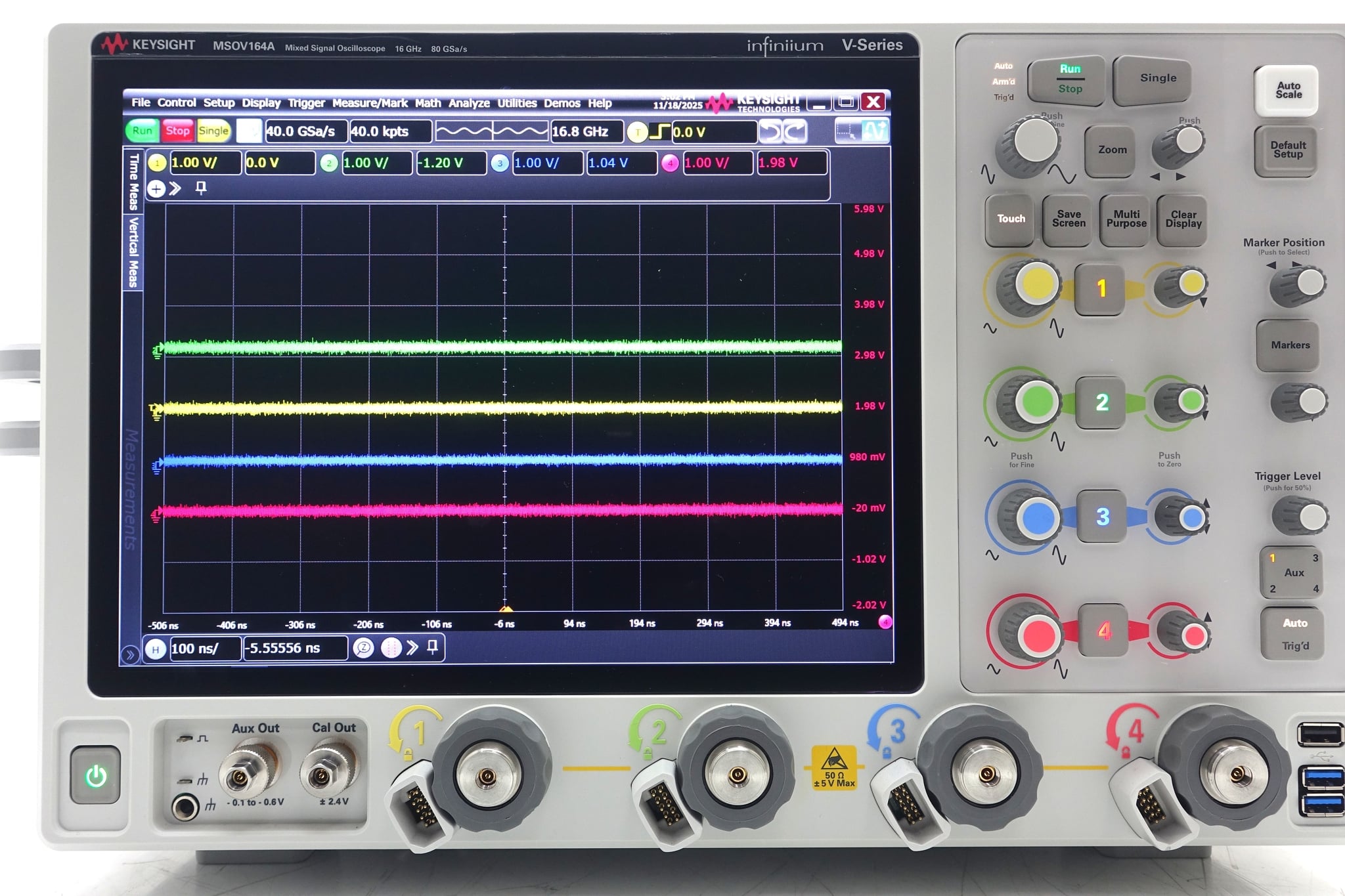 Keysight Used MSOV164A - Actual Instrument - Image 6