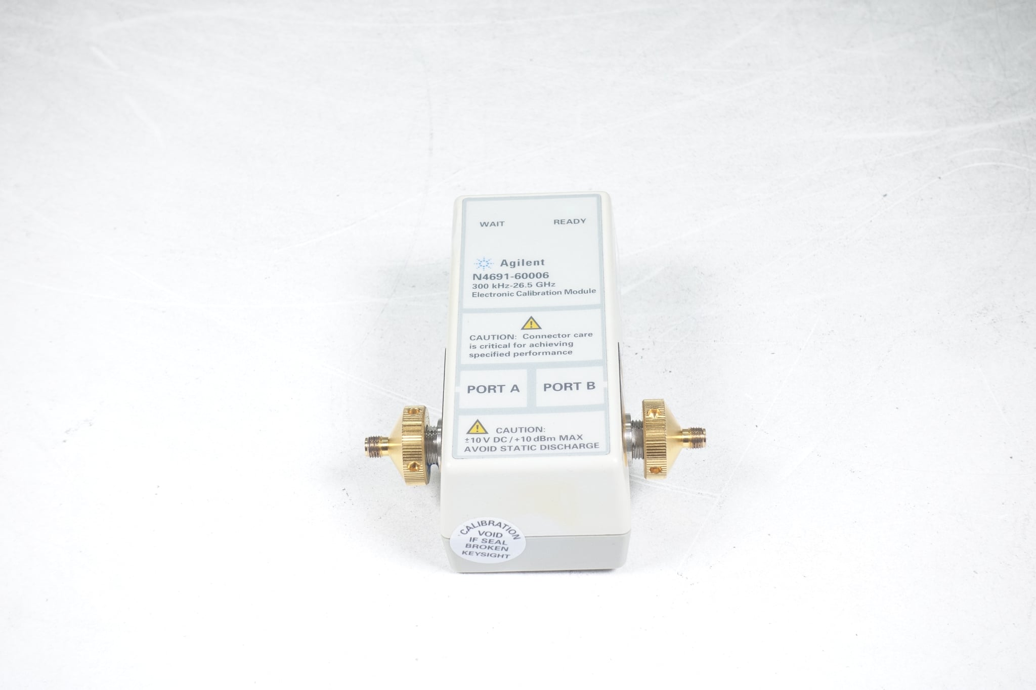 Both Connectors Female Keysight Used N4691B-00F - Actual Instrument - Image 4