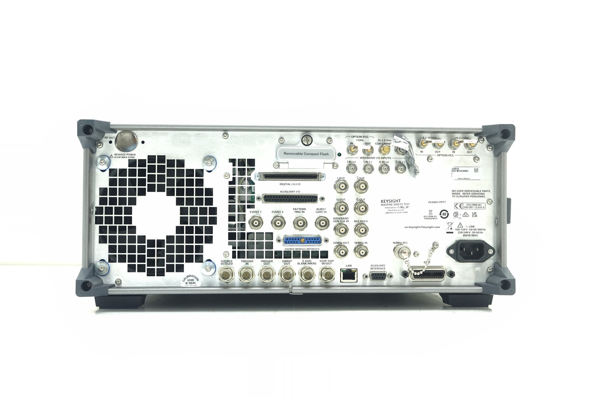 250 kHz to 44 GHz Keysight Used E8267D-544 - Actual Instrument - Image 5