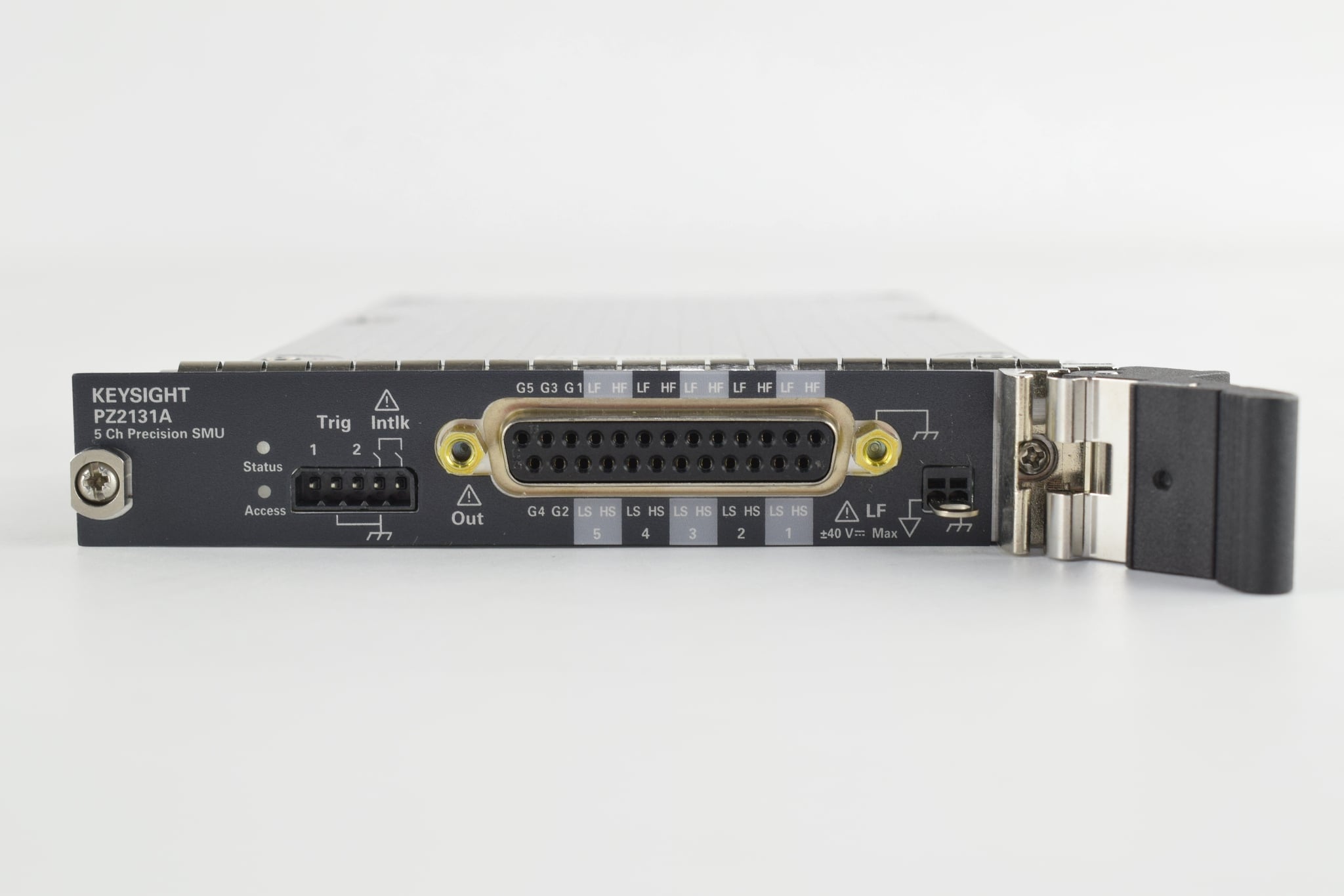 5-ch Precision Source/Measure Unit, 500 kSa/s, 10 pA, 30 V, 500 mA DC/pulse Keysight Used PZ2131A - Actual Instrument - Image 2