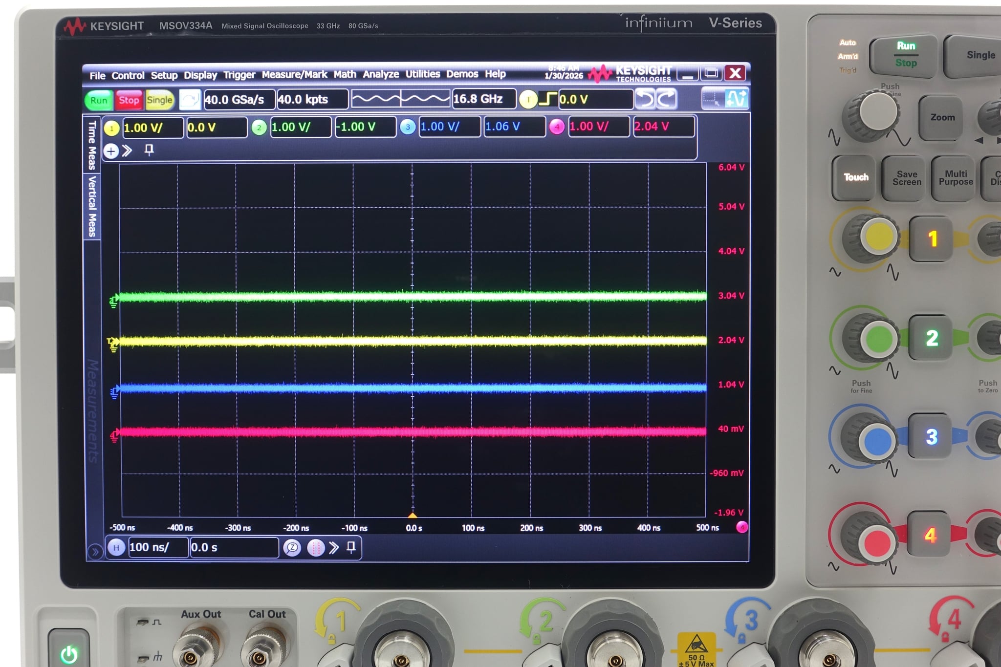 Keysight Used MSOV334A - Actual Instrument - Image 9